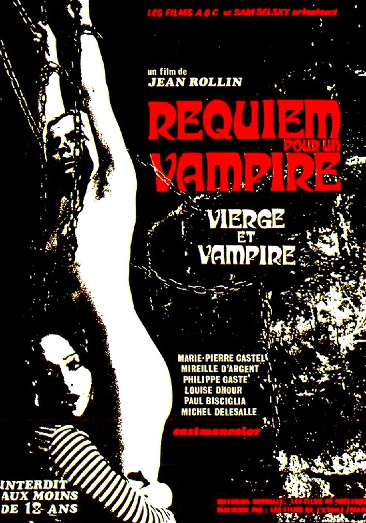 Requiem pour un vampire filmaffisch