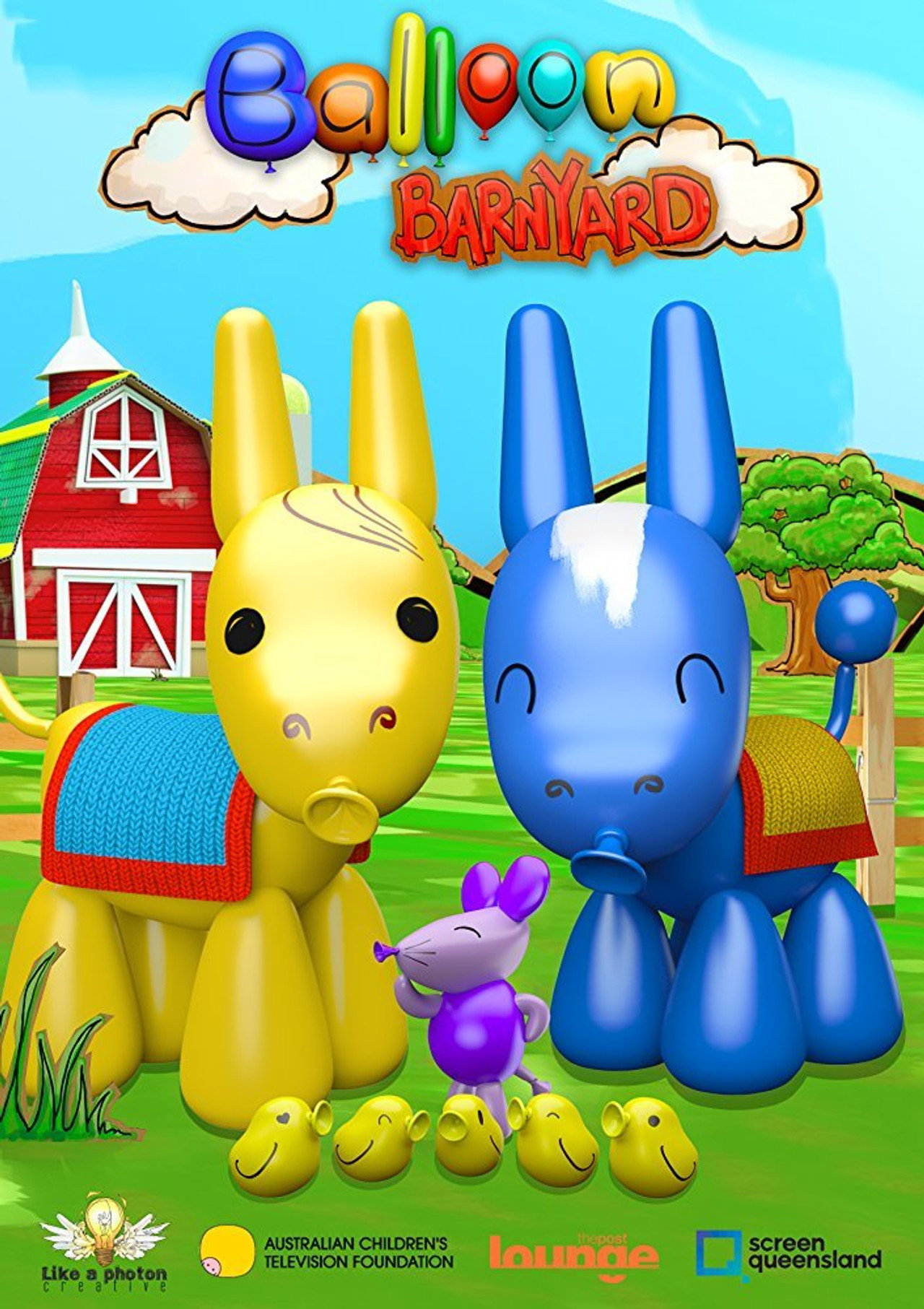 Balloon Barnyard affisch