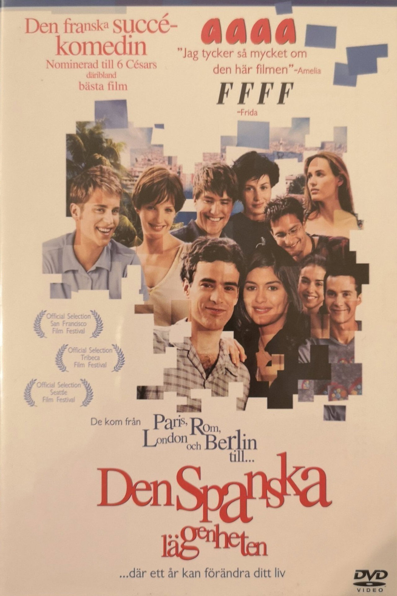 Den spanska lägenheten filmaffisch