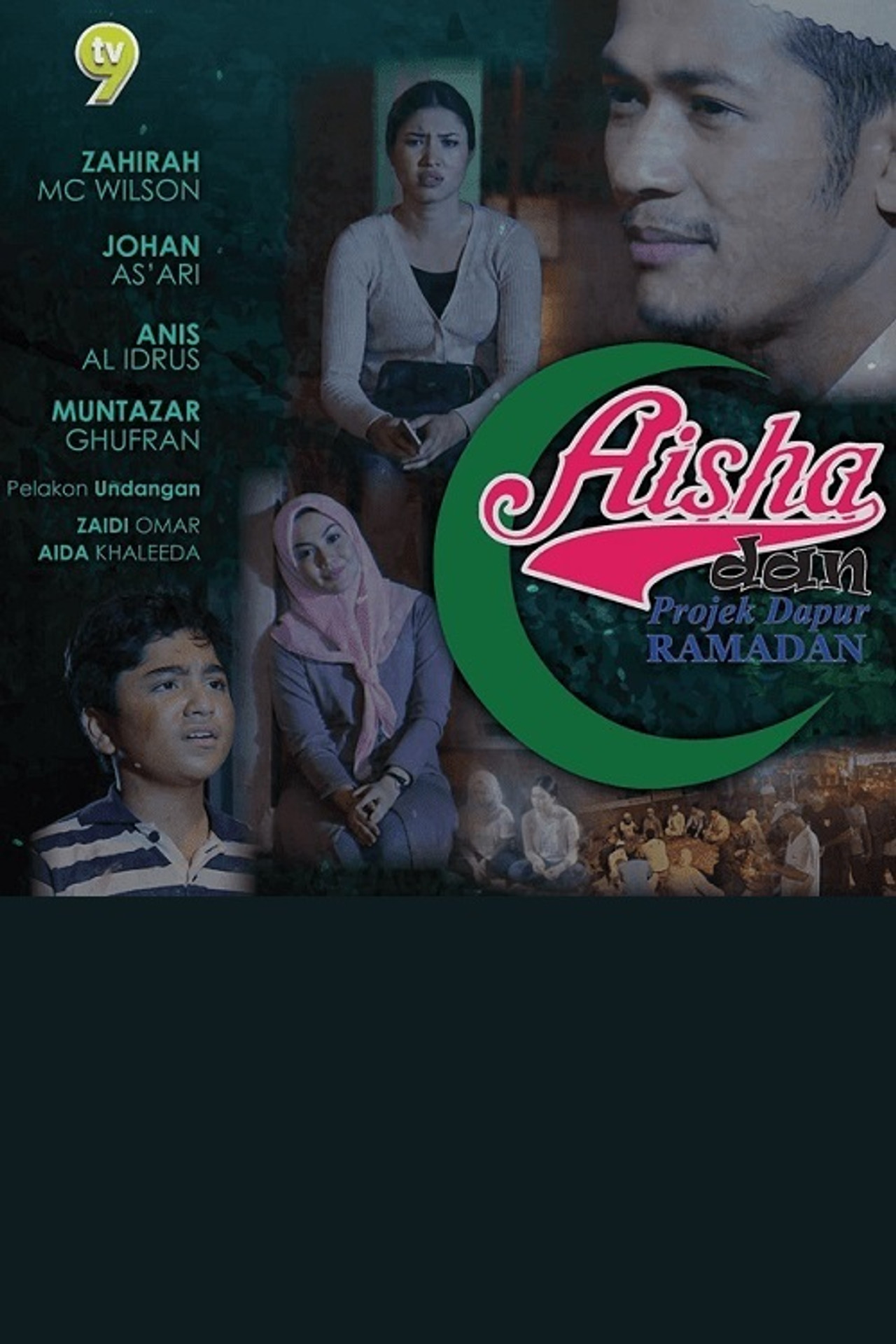 Aisha dan Projek Dapur Ramadan Backdrop