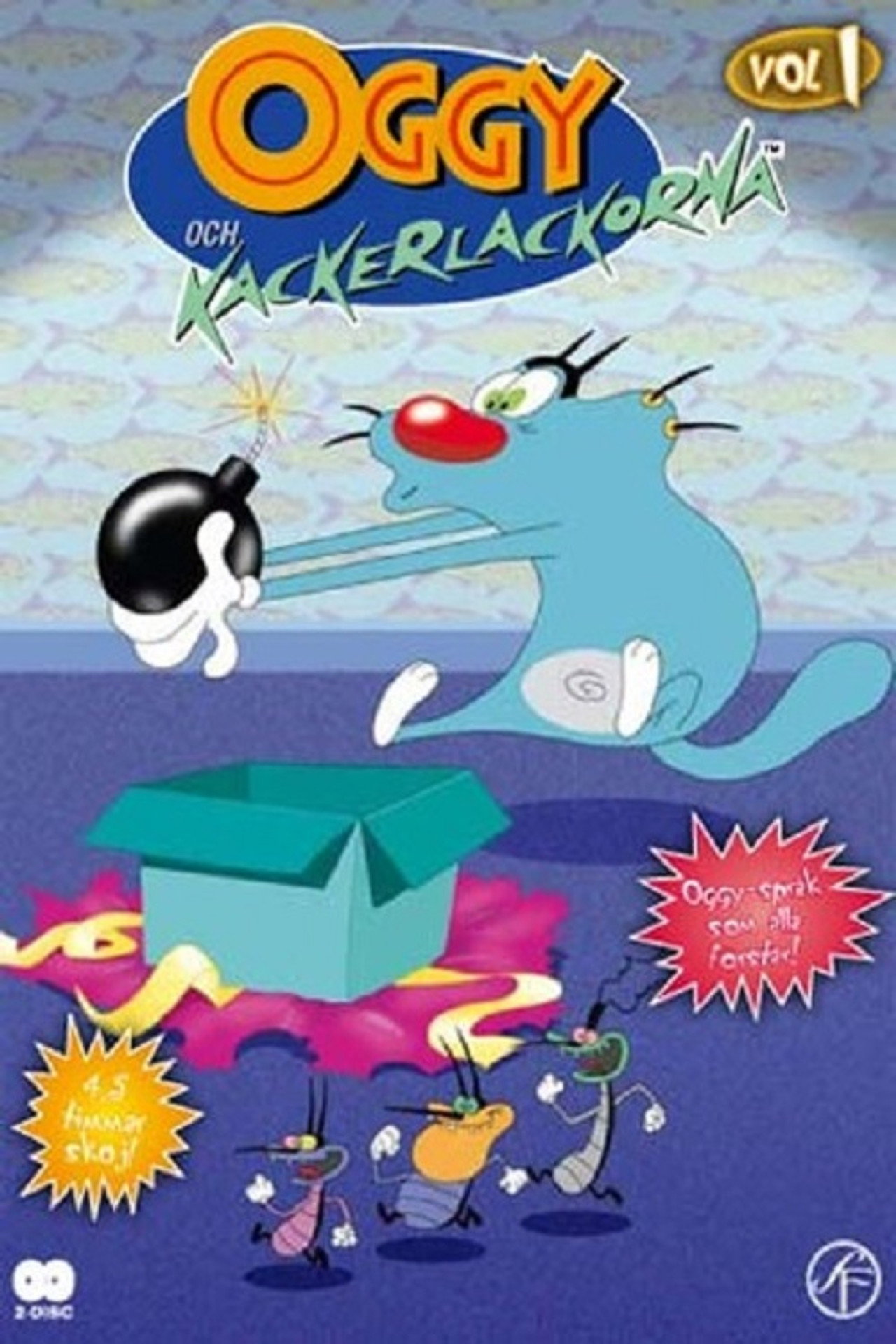 Oggy och kackerlackorna affisch