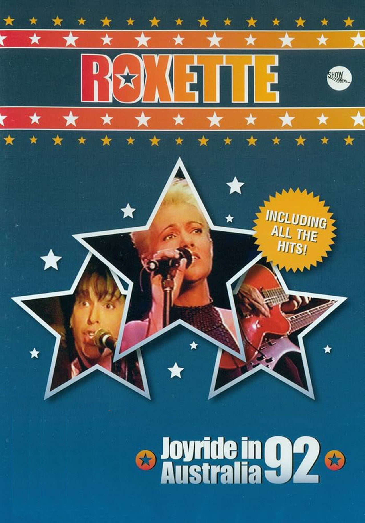 Roxette - Joyride in Australia 92 Backdrop