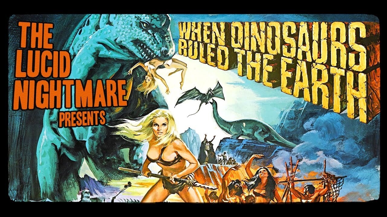 When Dinosaurs Ruled the Earth background