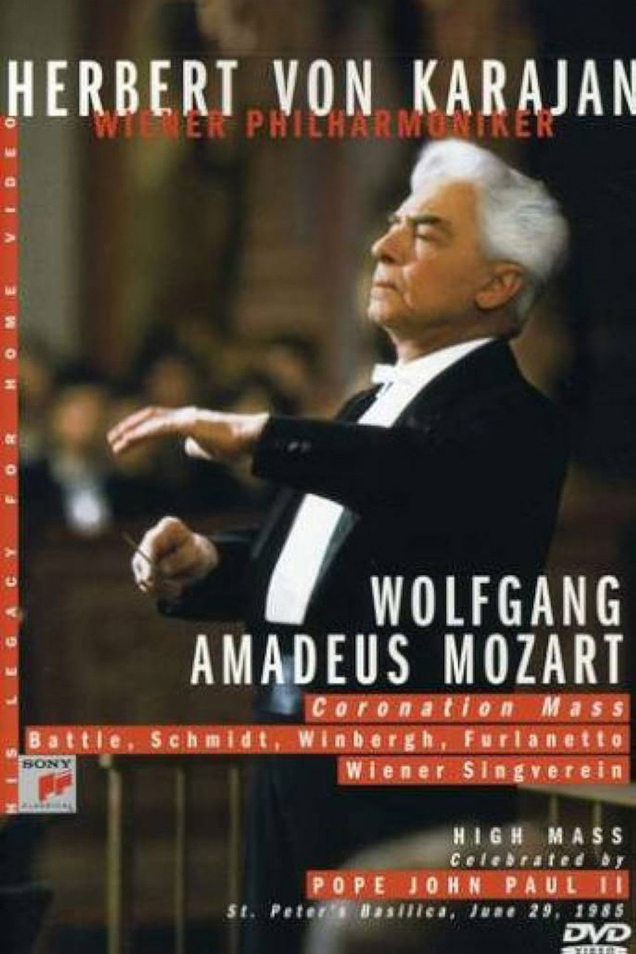 Karajan: Mozart - Coronation Mass Backdrop