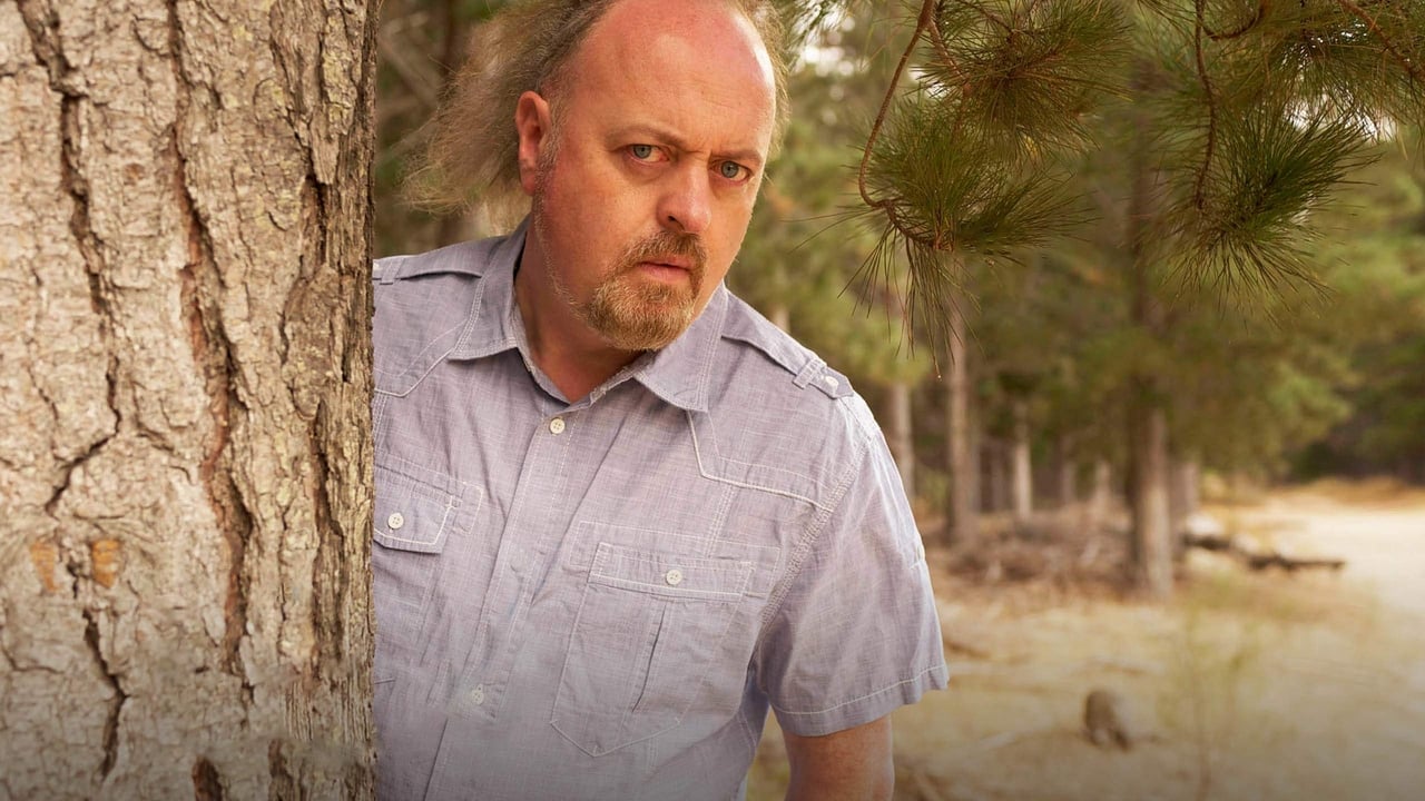 Baboons with Bill Bailey background