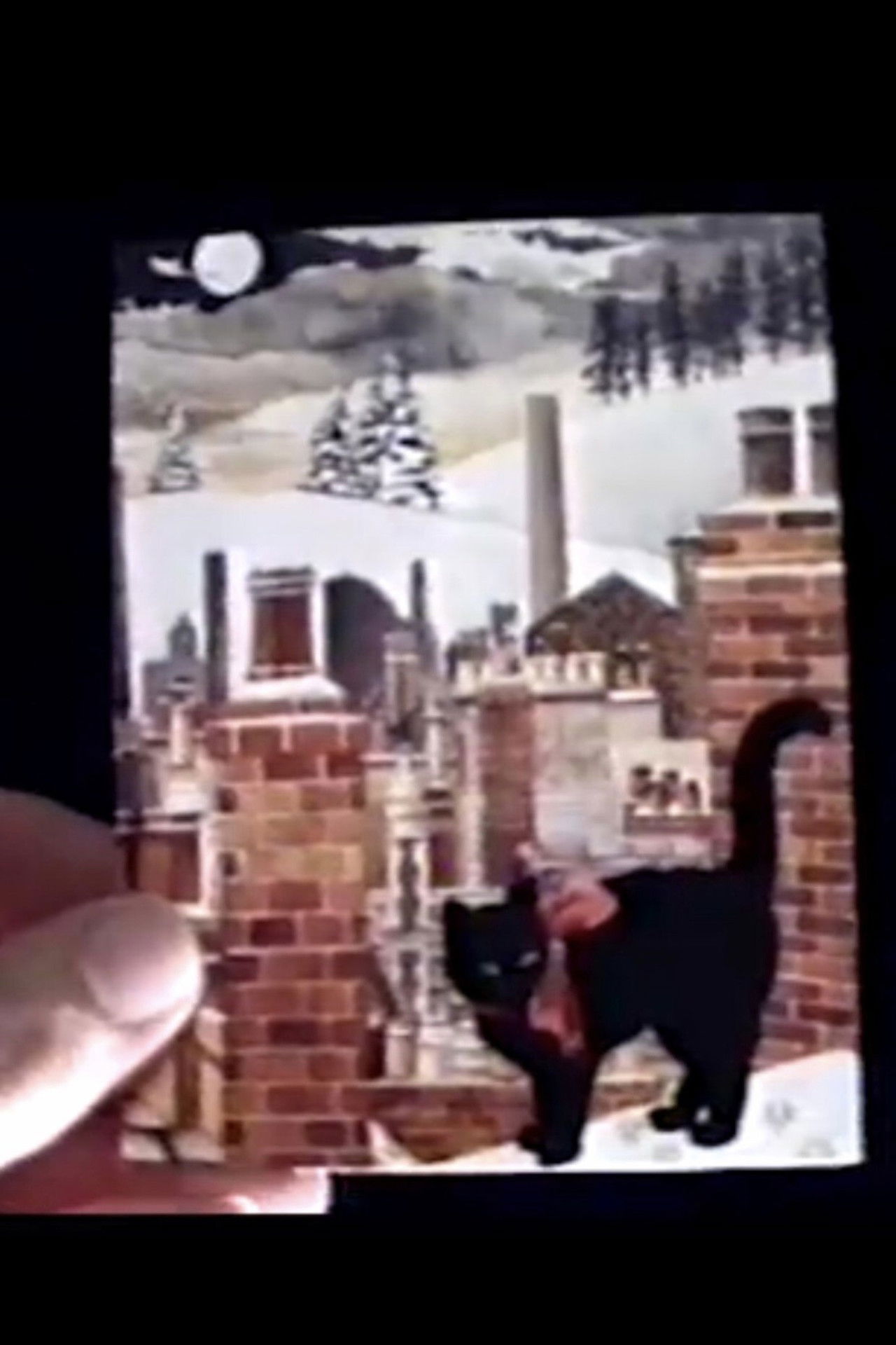 Xmas 1987 New Years Backdrop