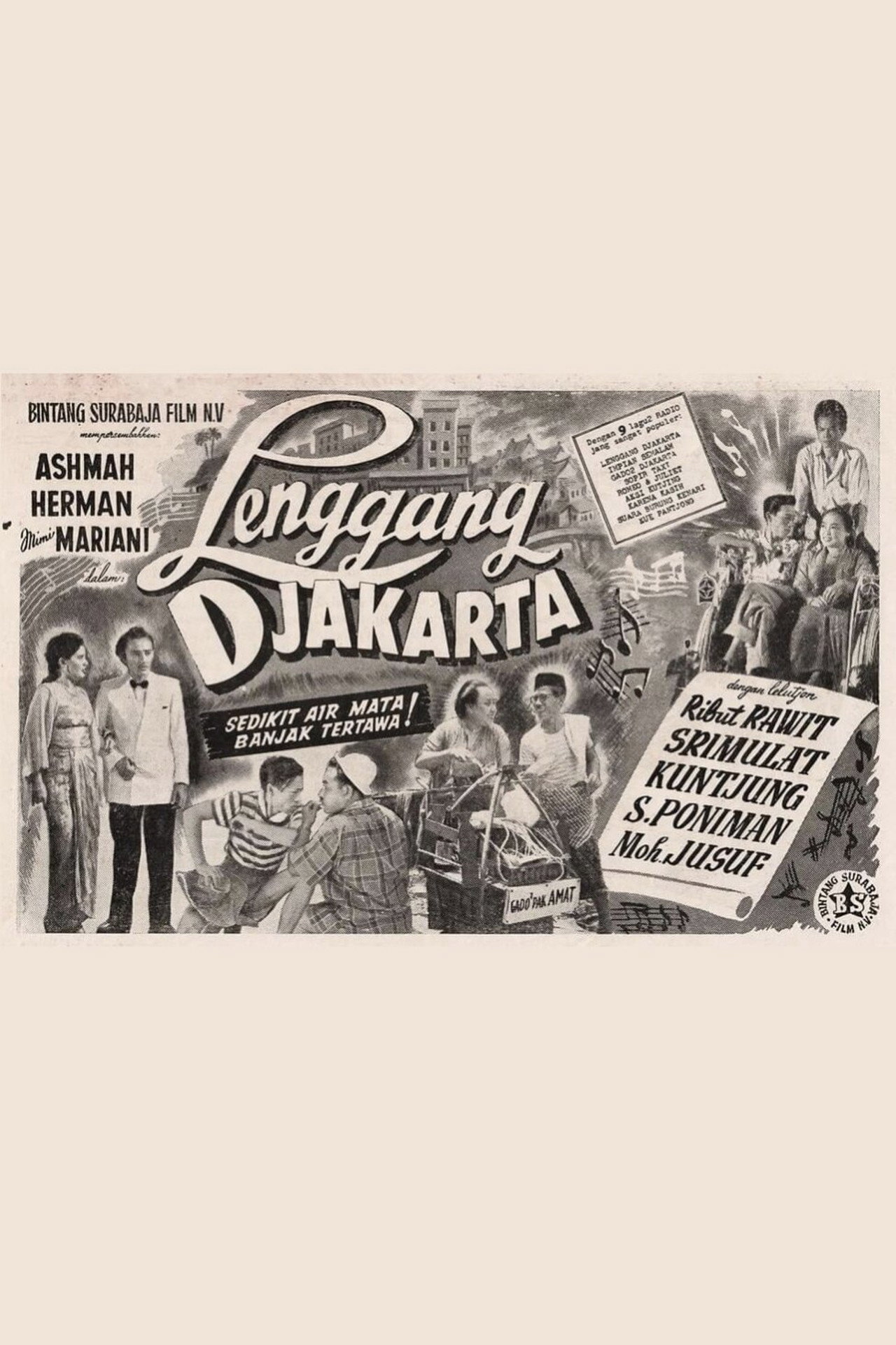 Lenggang Djakarta poster