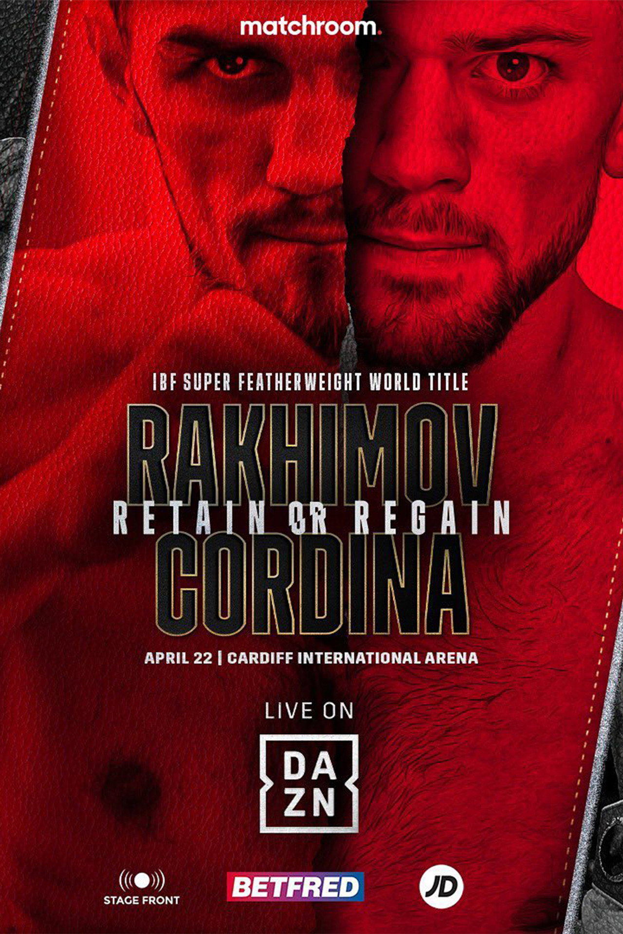 Shavkatdzhon Rakhimov vs. Joe Cordina filmaffisch