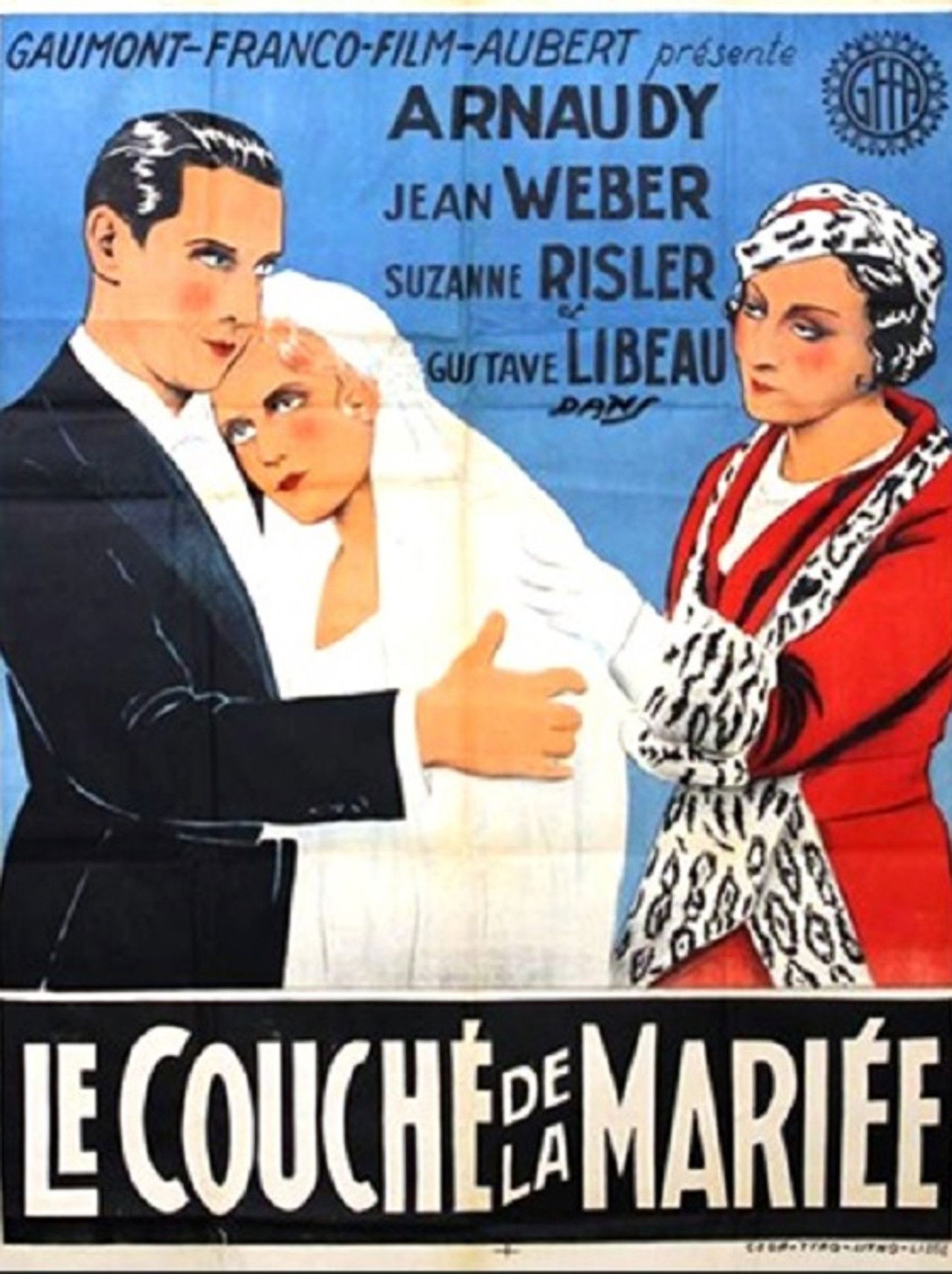 Le couché de la mariée Backdrop