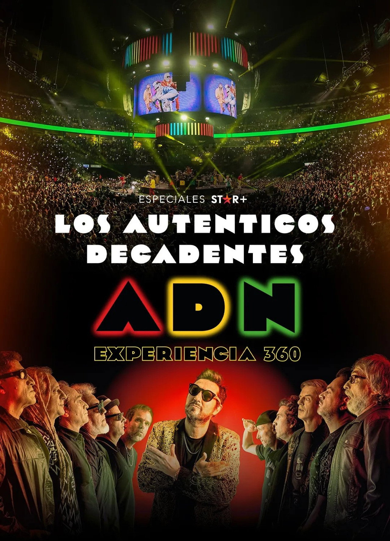 Los Auténticos Decadentes | ADN Experiencia 360° filmaffisch