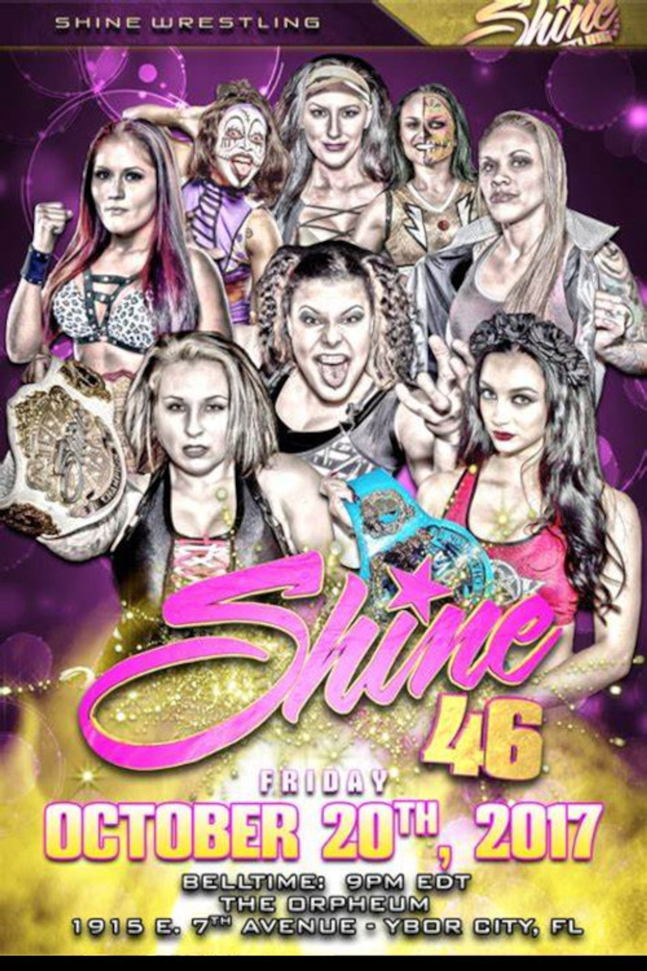 SHINE 46 Backdrop