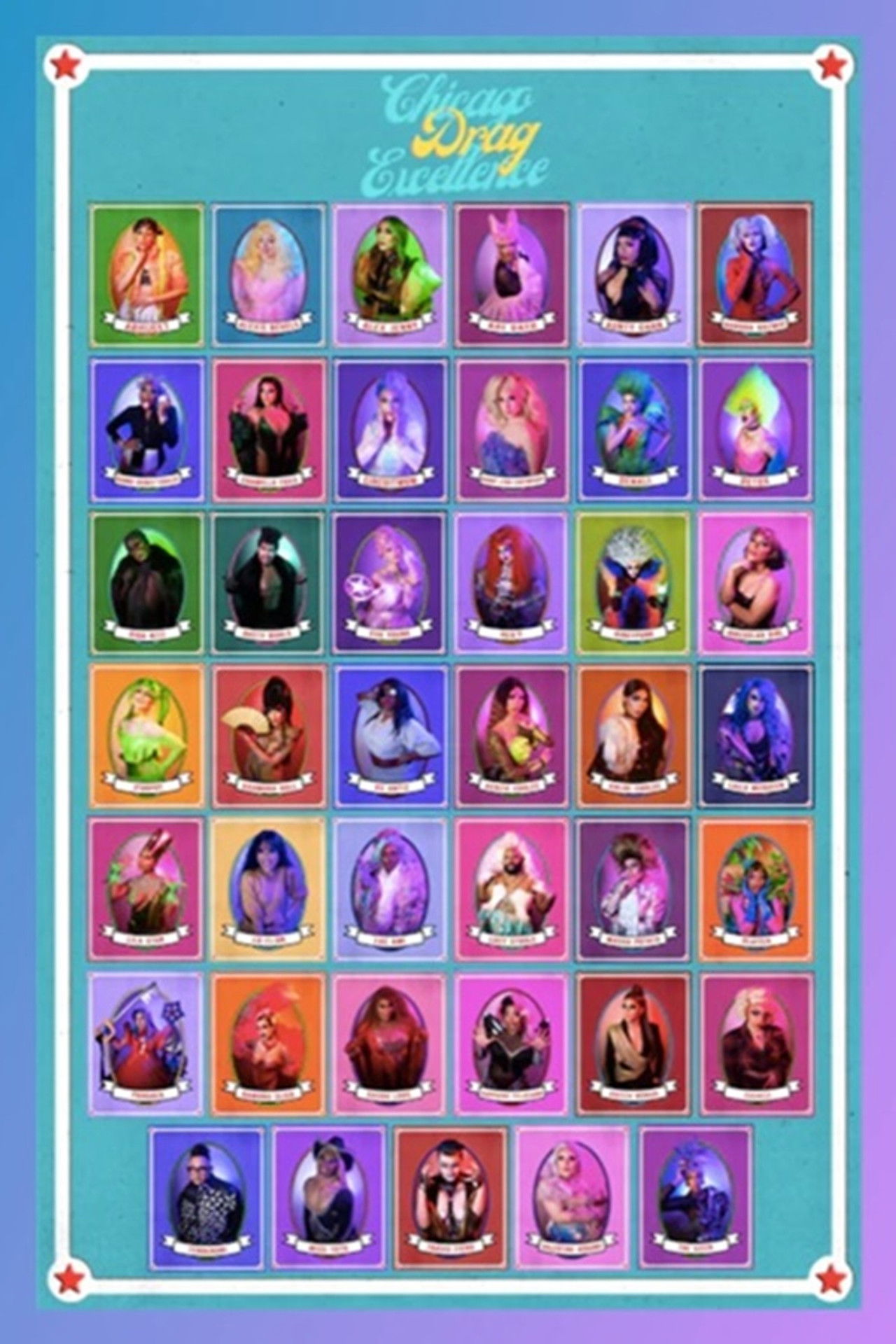 Chicago Drag Execellence Backdrop