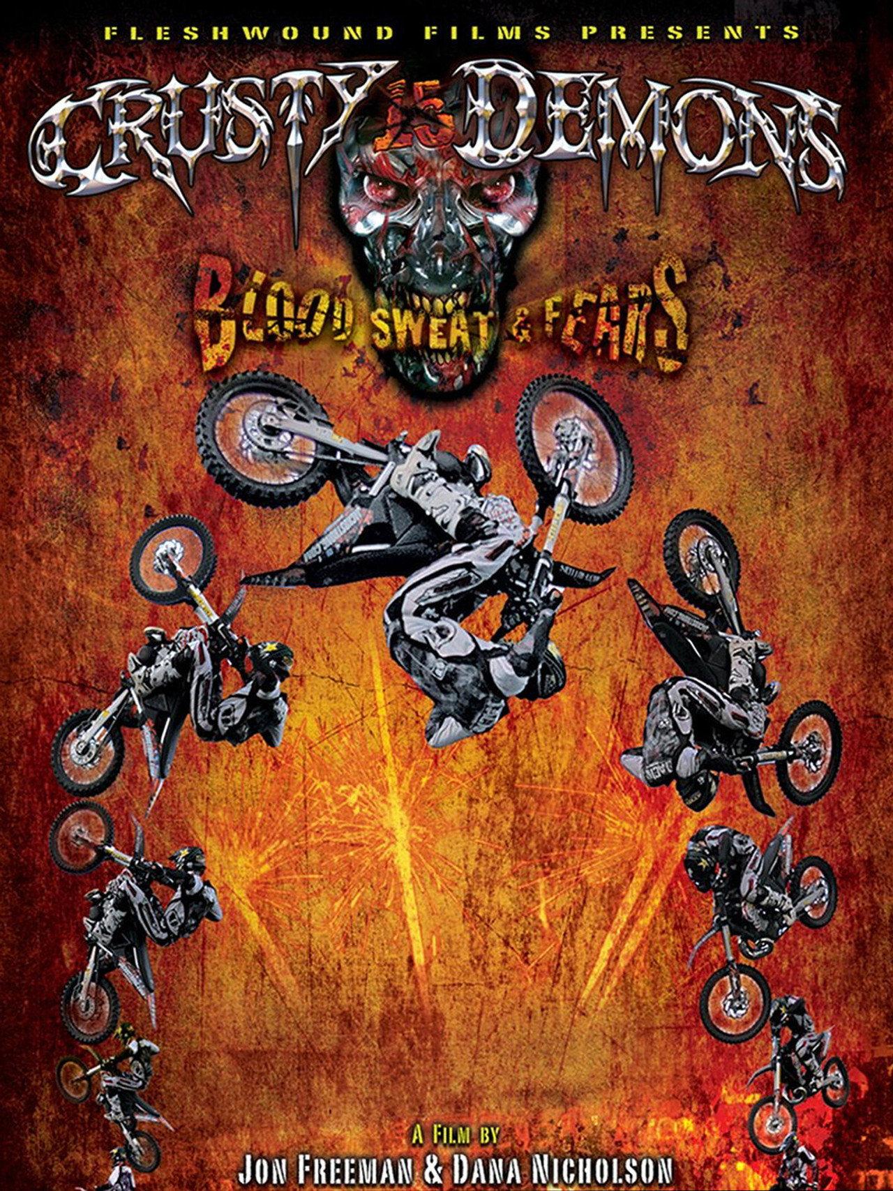 Crusty Demons 15: Blood Sweat & Fears Backdrop