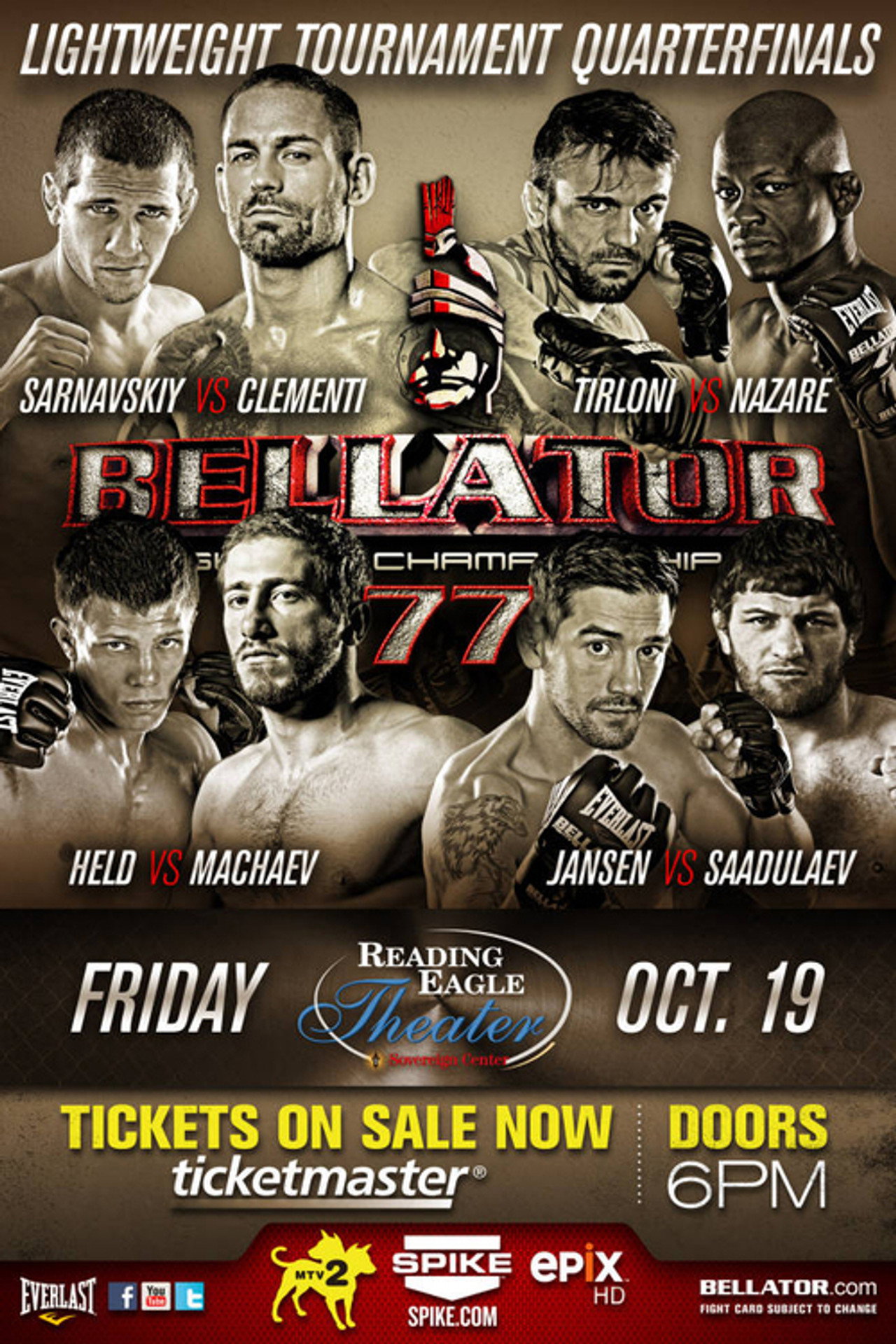 Bellator 77 Backdrop