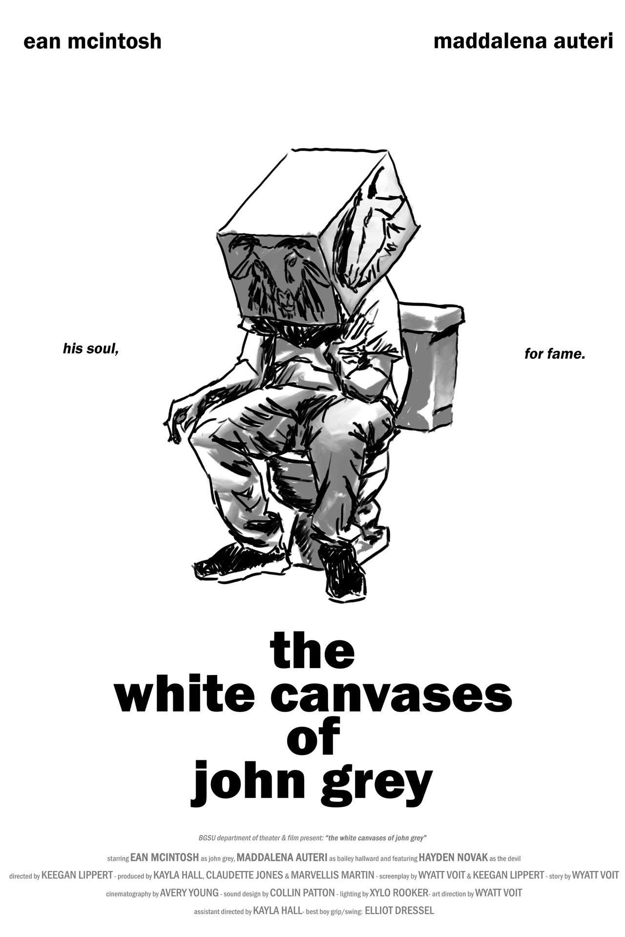 The White Canvases of John Grey filmaffisch