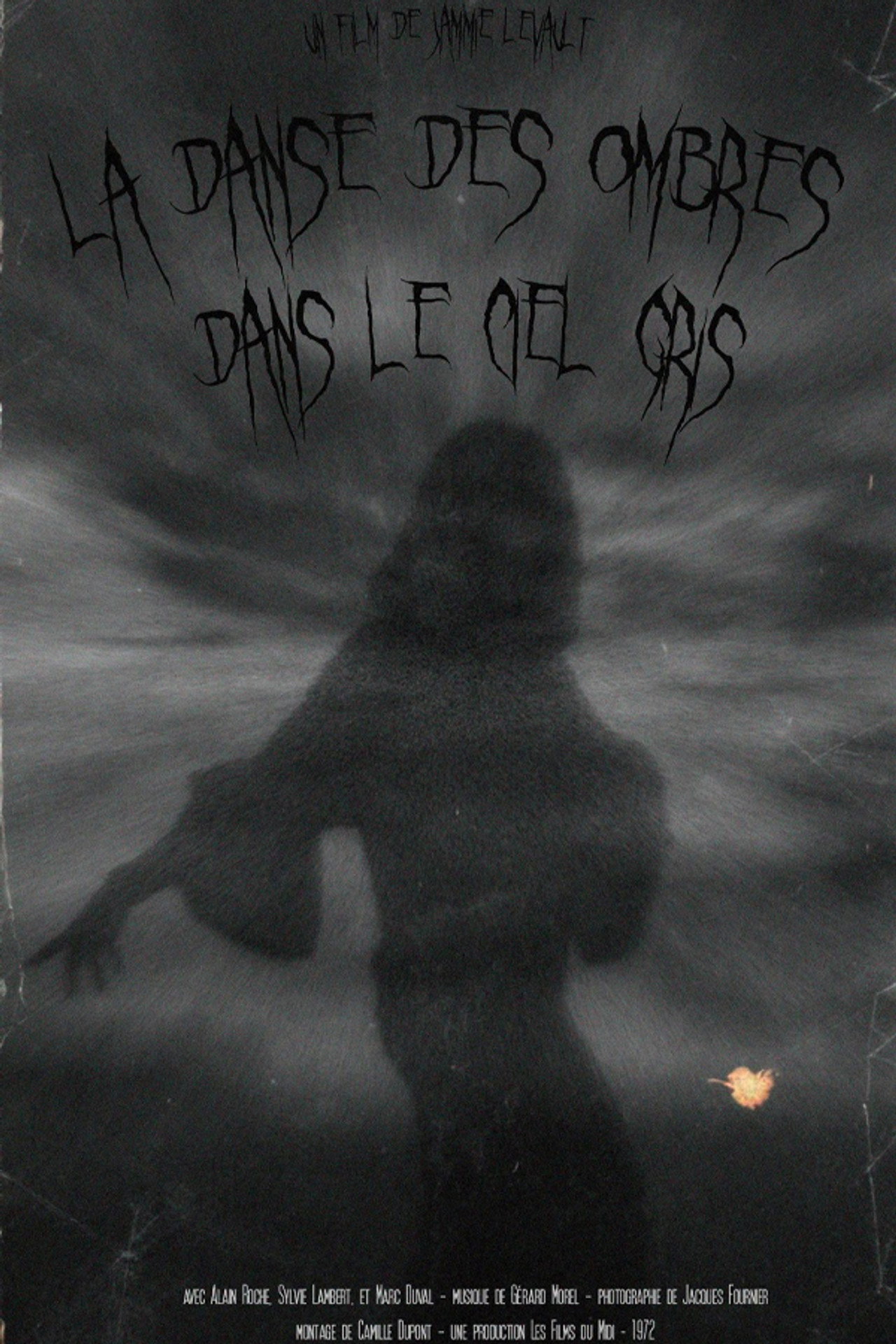 La danse des ombres dans le ciel gris