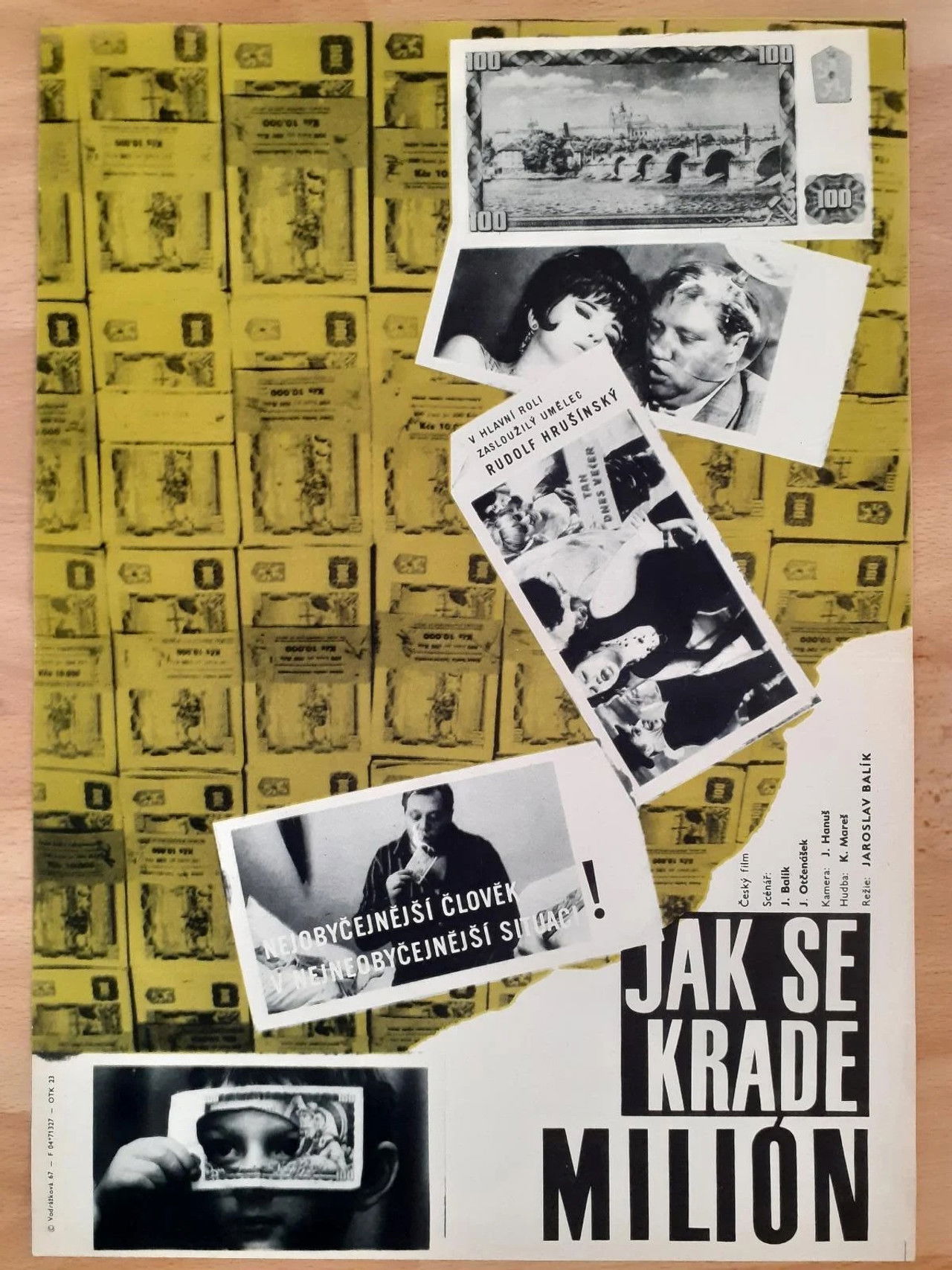 Jak se krade milión Backdrop