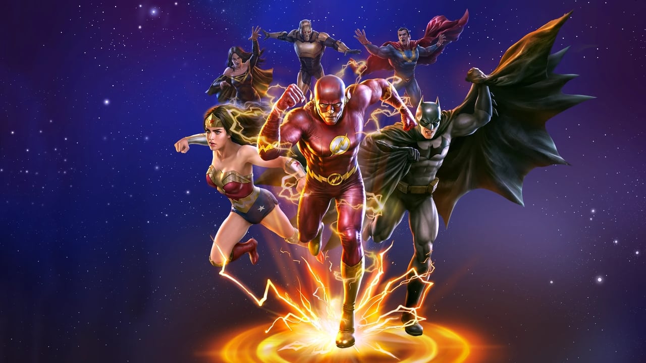 Scen från Justice League: Crisis on Infinite Earths - Part One