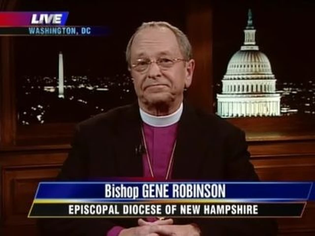 The Daily Show - Season 14 Episode 10 : Bishop Gene Robinson