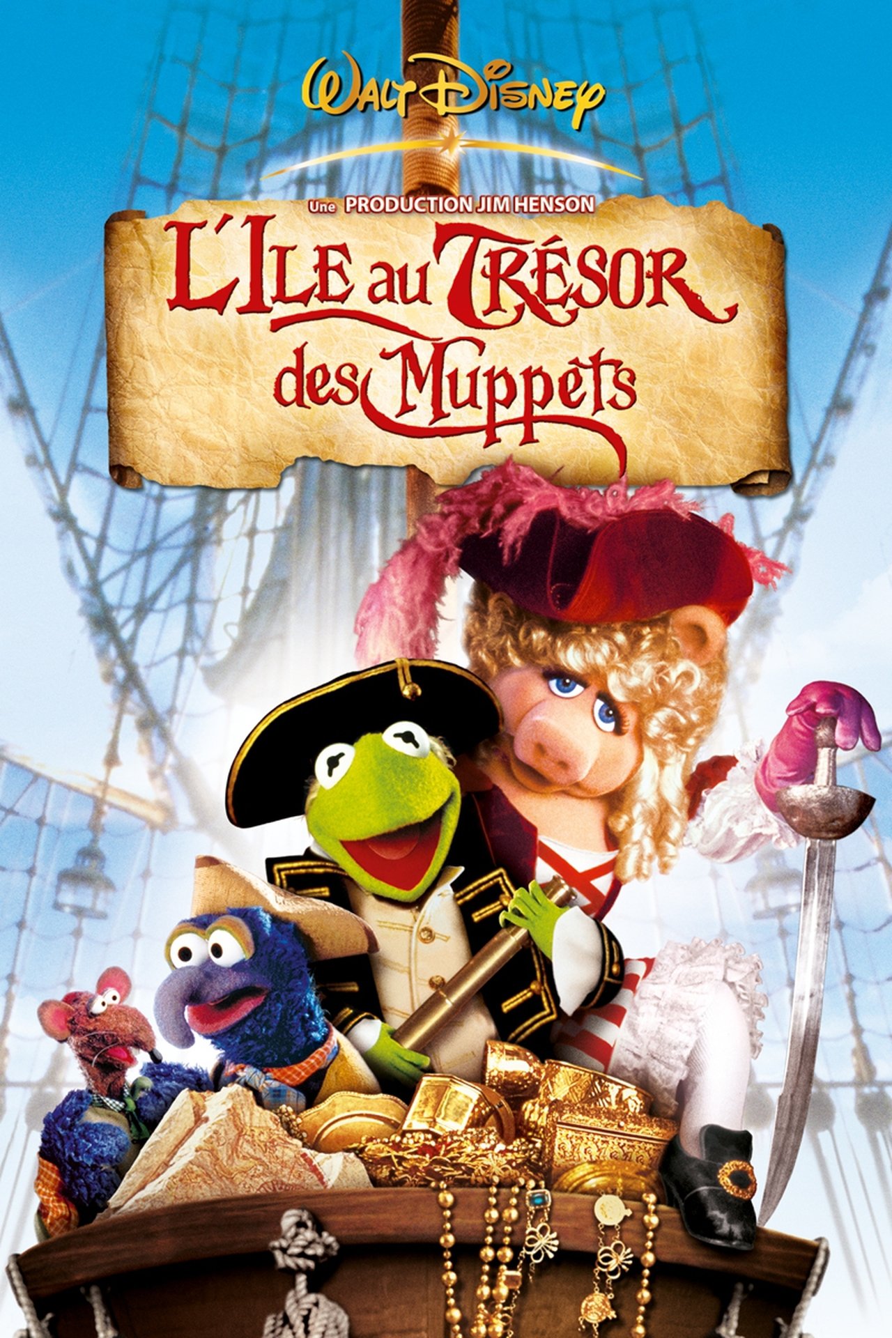 L'Île au trésor des Muppets poster