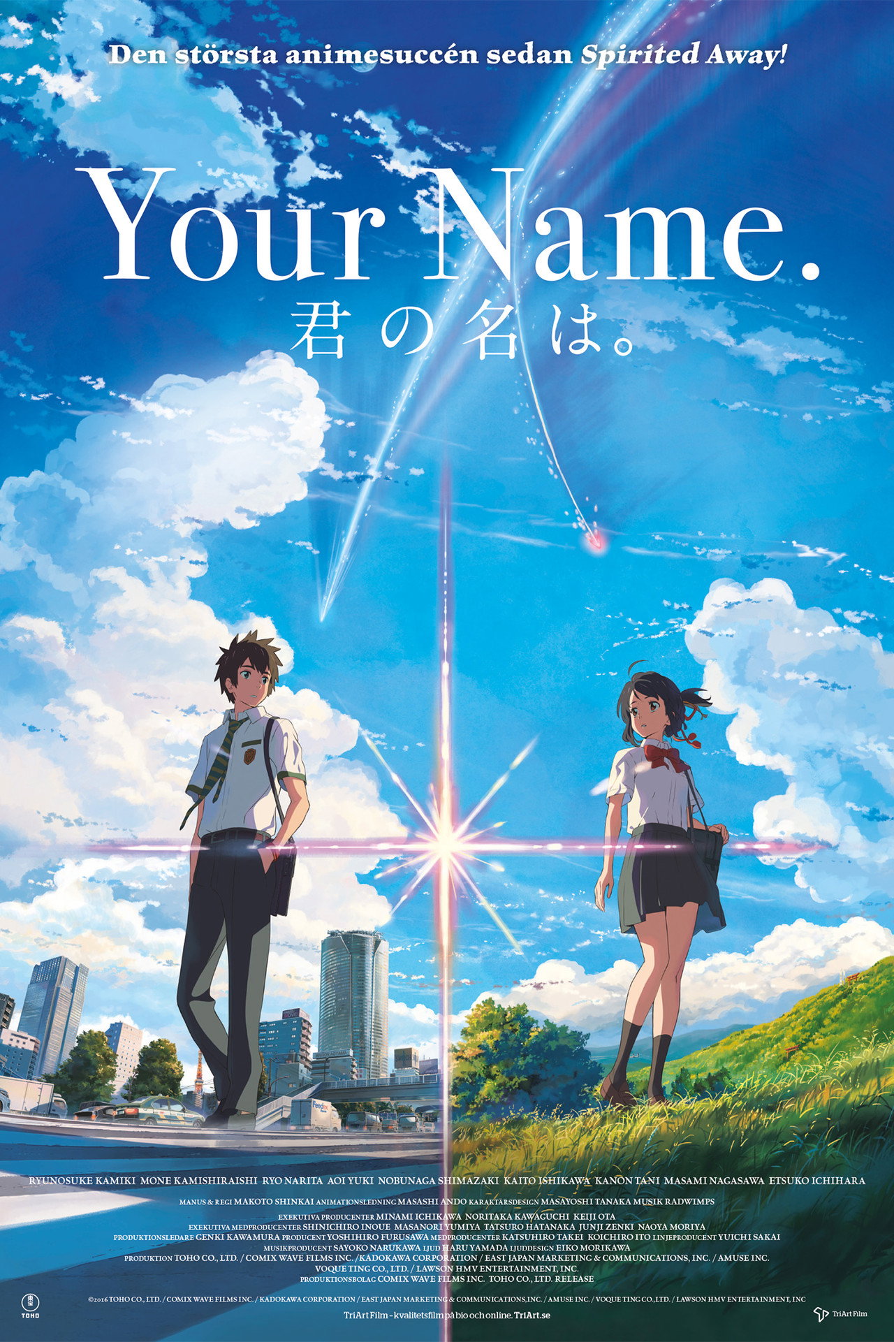 Your Name. filmaffisch