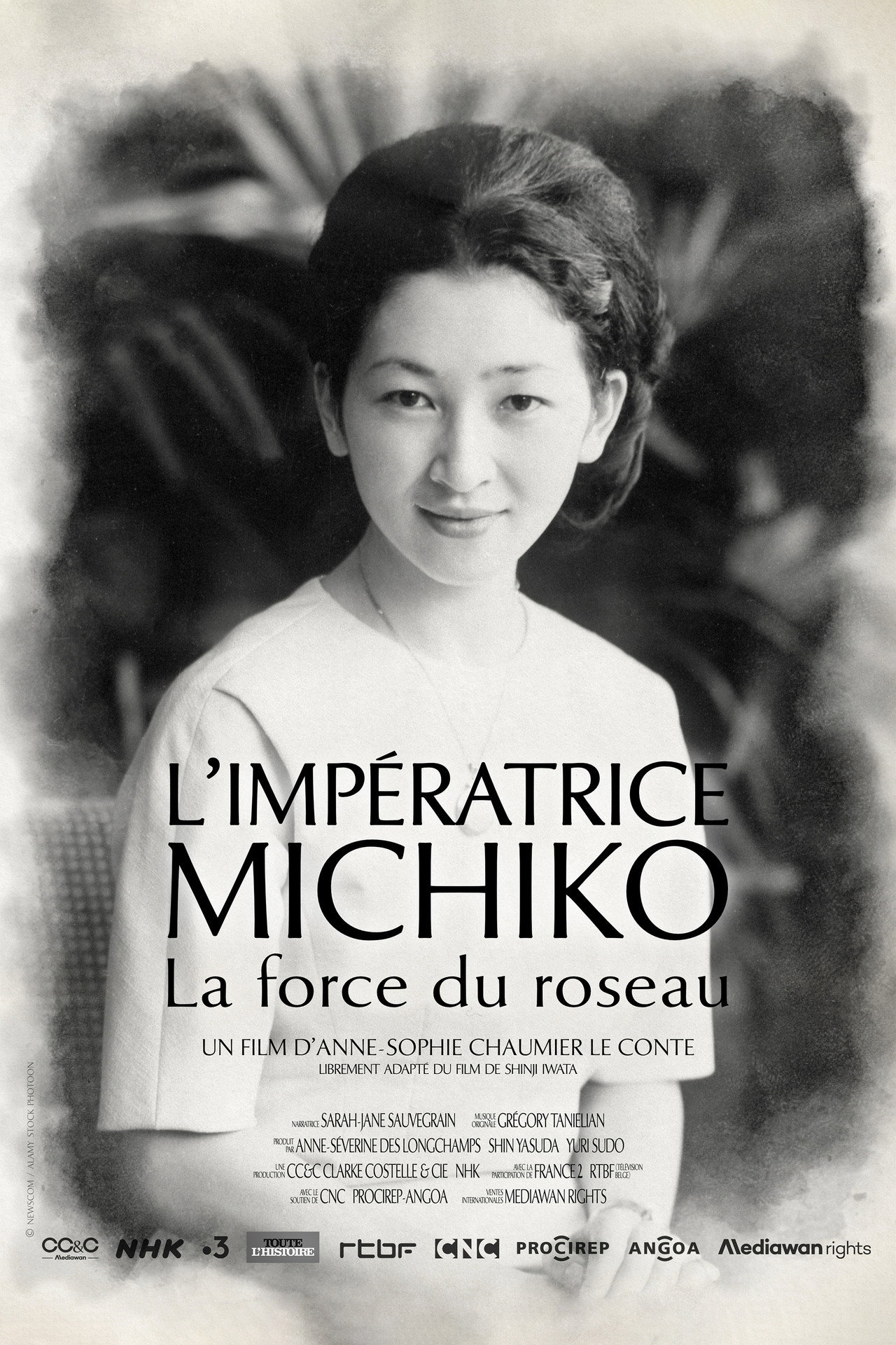 L'Impératrice Michiko, la force du roseau filmaffisch