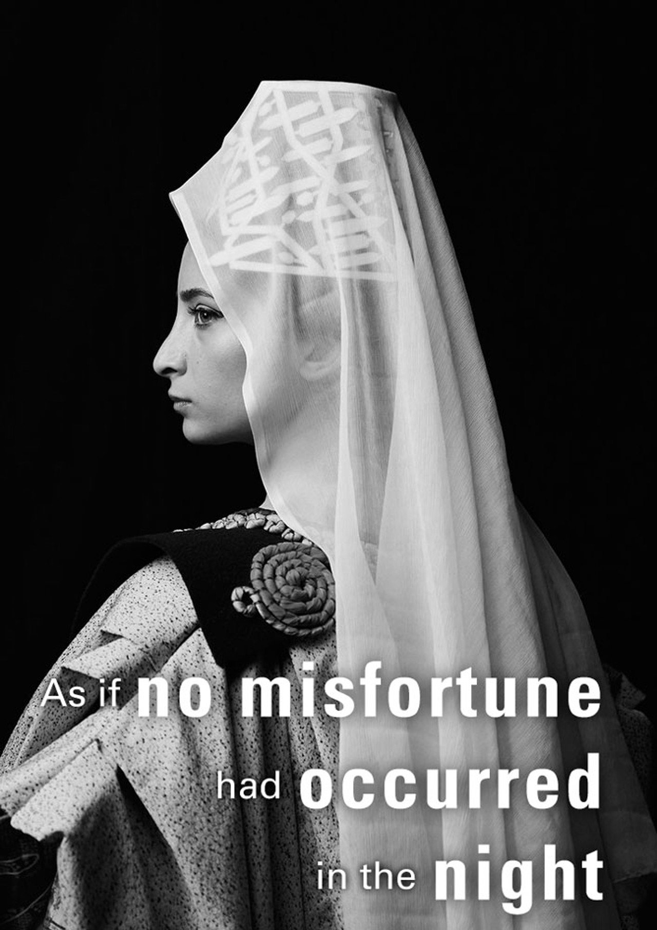 As If No Misfortune Had Occurred in the Night filmaffisch
