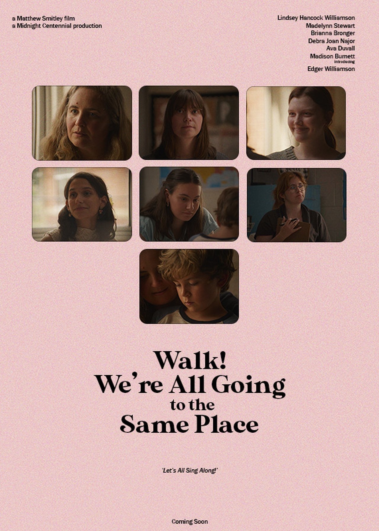 Walk! We're All Going to the Same Place Walk! We're All Going to the Same Place