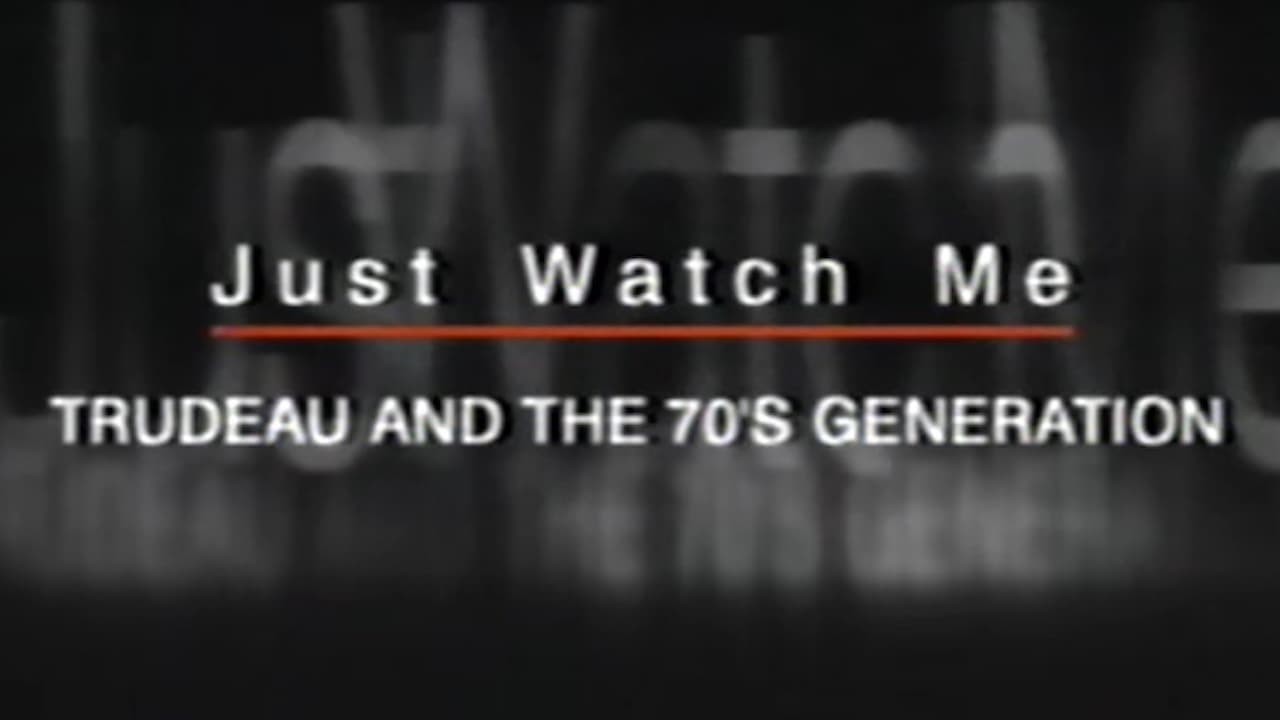 Scen från Just Watch Me: Trudeau and the 70's Generation