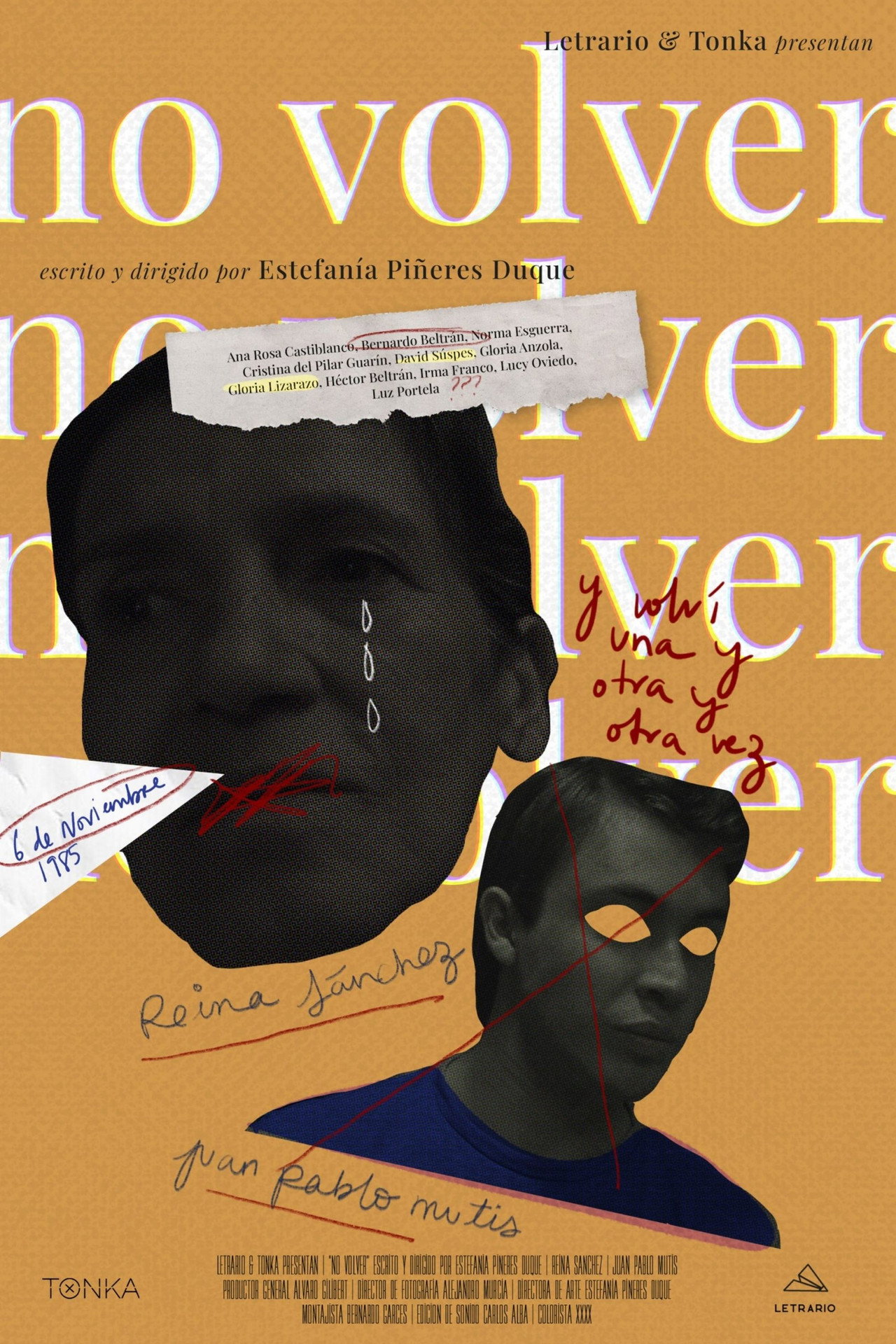 No volver filmaffisch