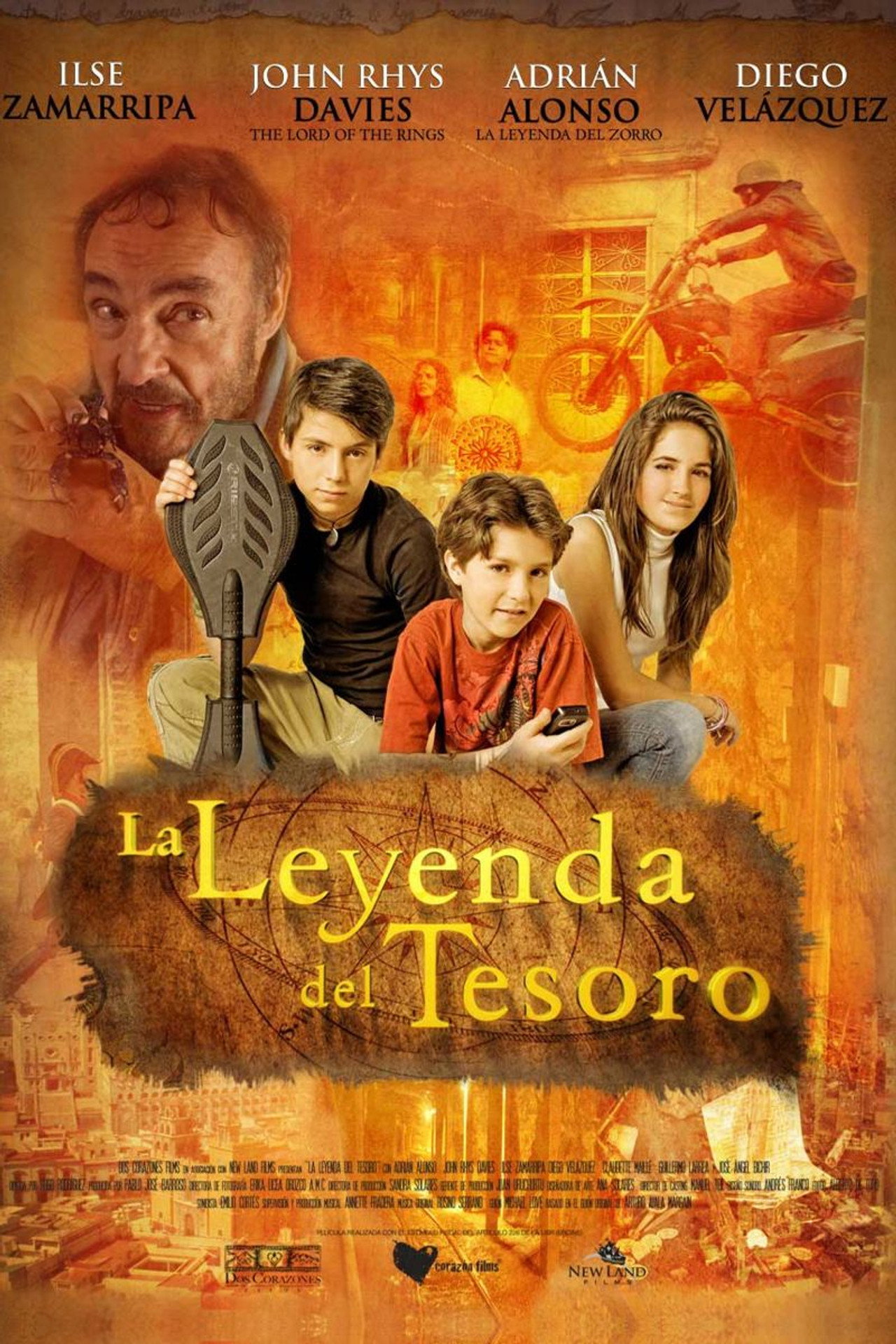 La leyenda del tesoro filmaffisch