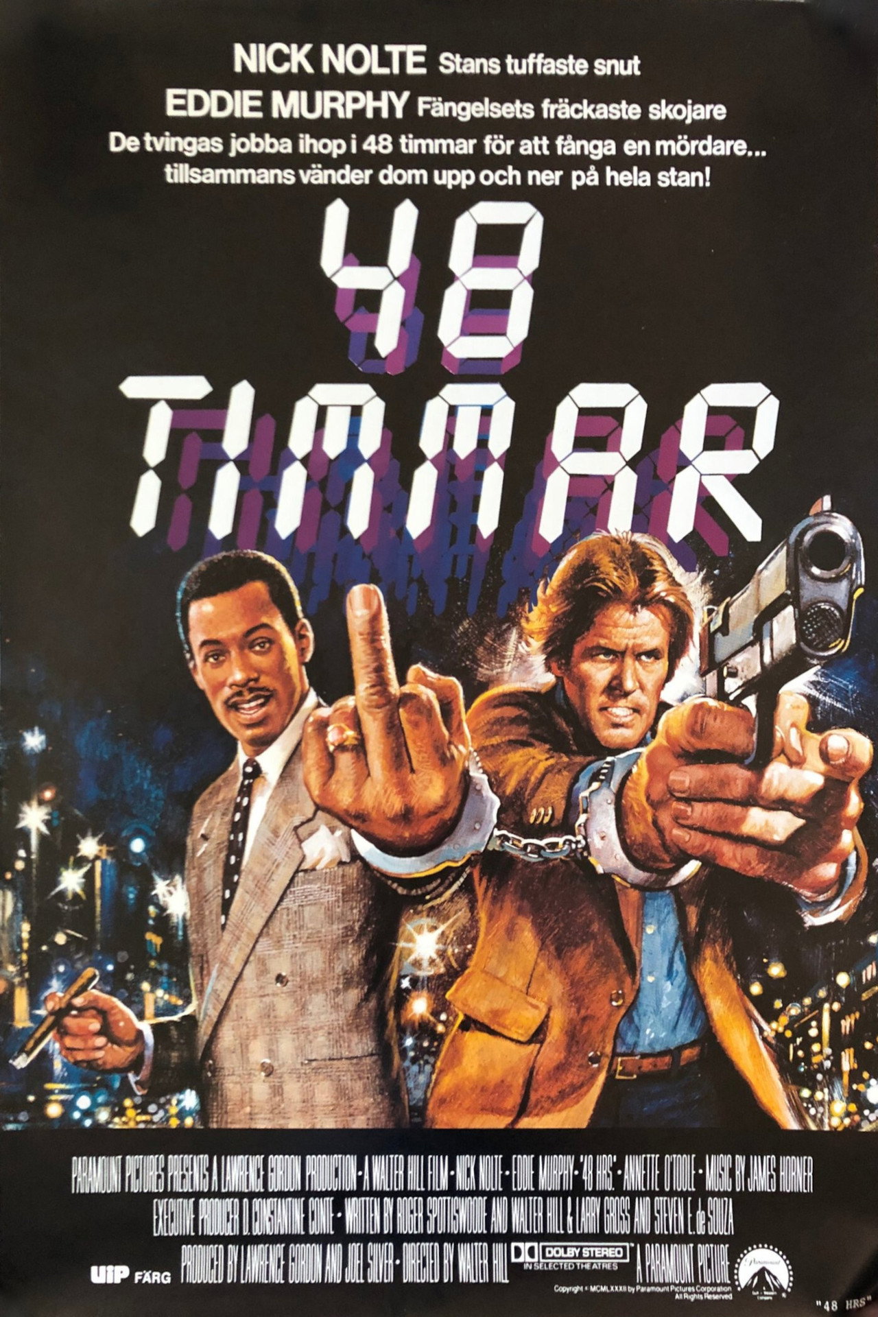 48 timmar filmaffisch