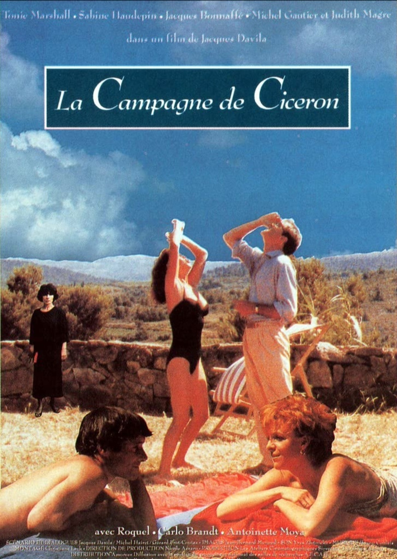 La Campagne de Cicéron Backdrop