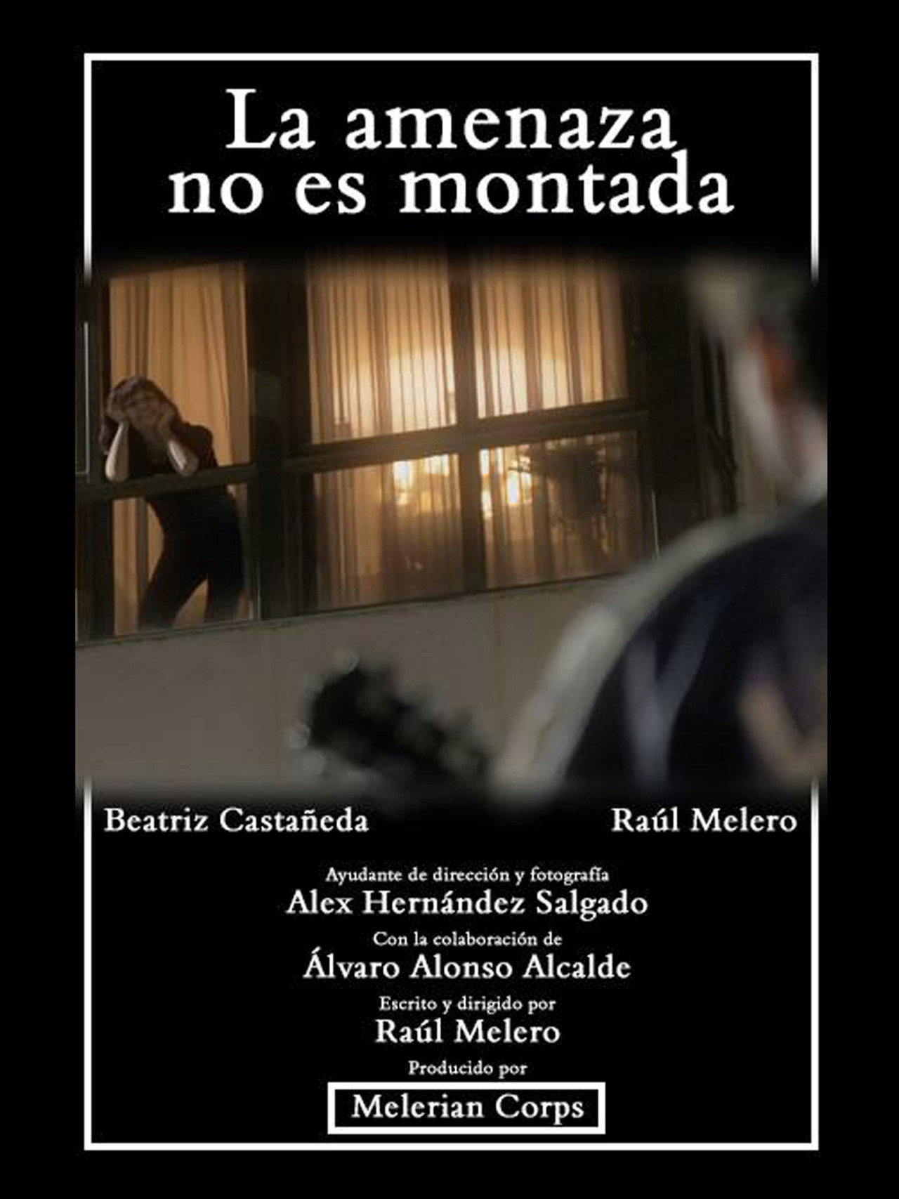 La amenaza no es montada filmaffisch