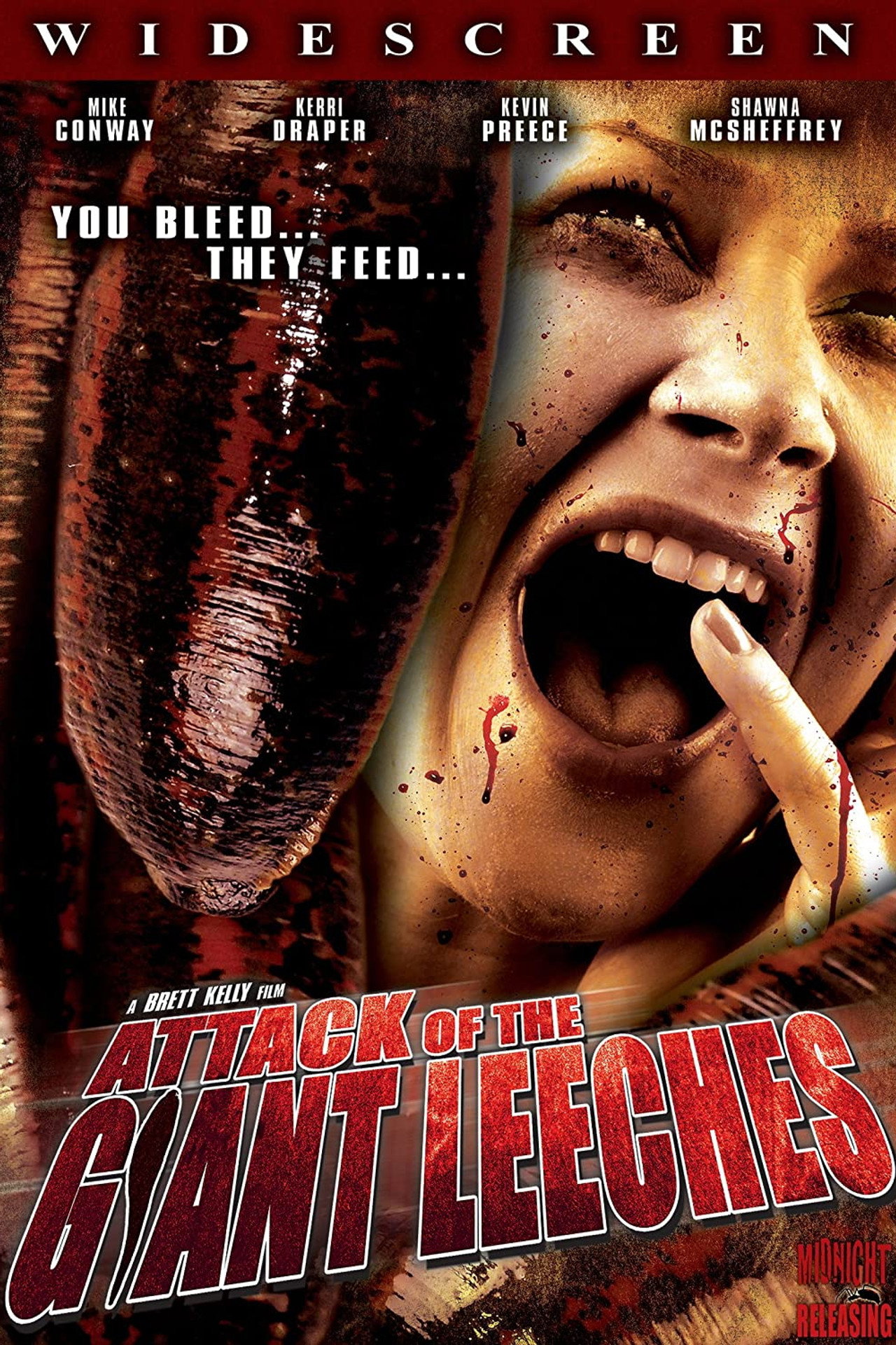 Attack of the Giant Leeches filmaffisch
