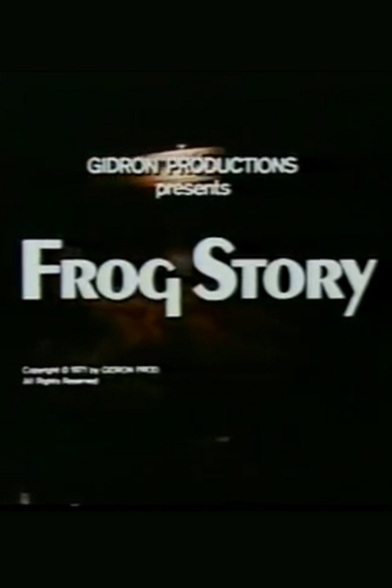 Frog Story Backdrop