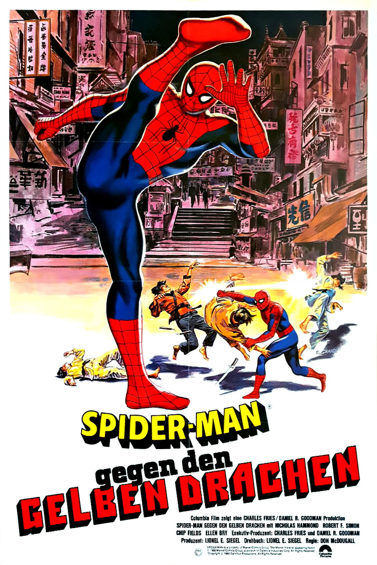 Spider-Man gegen den gelben Drachen