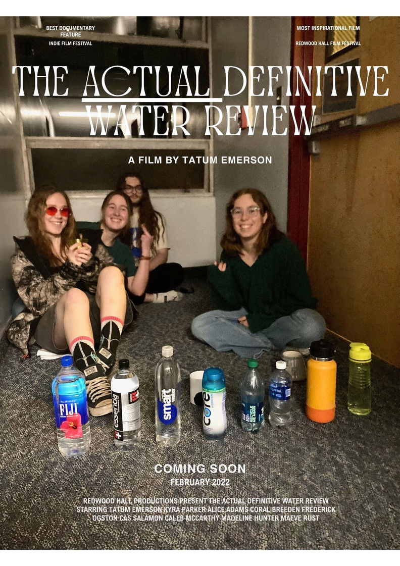 The ACTUAL Definitive Water Review poster