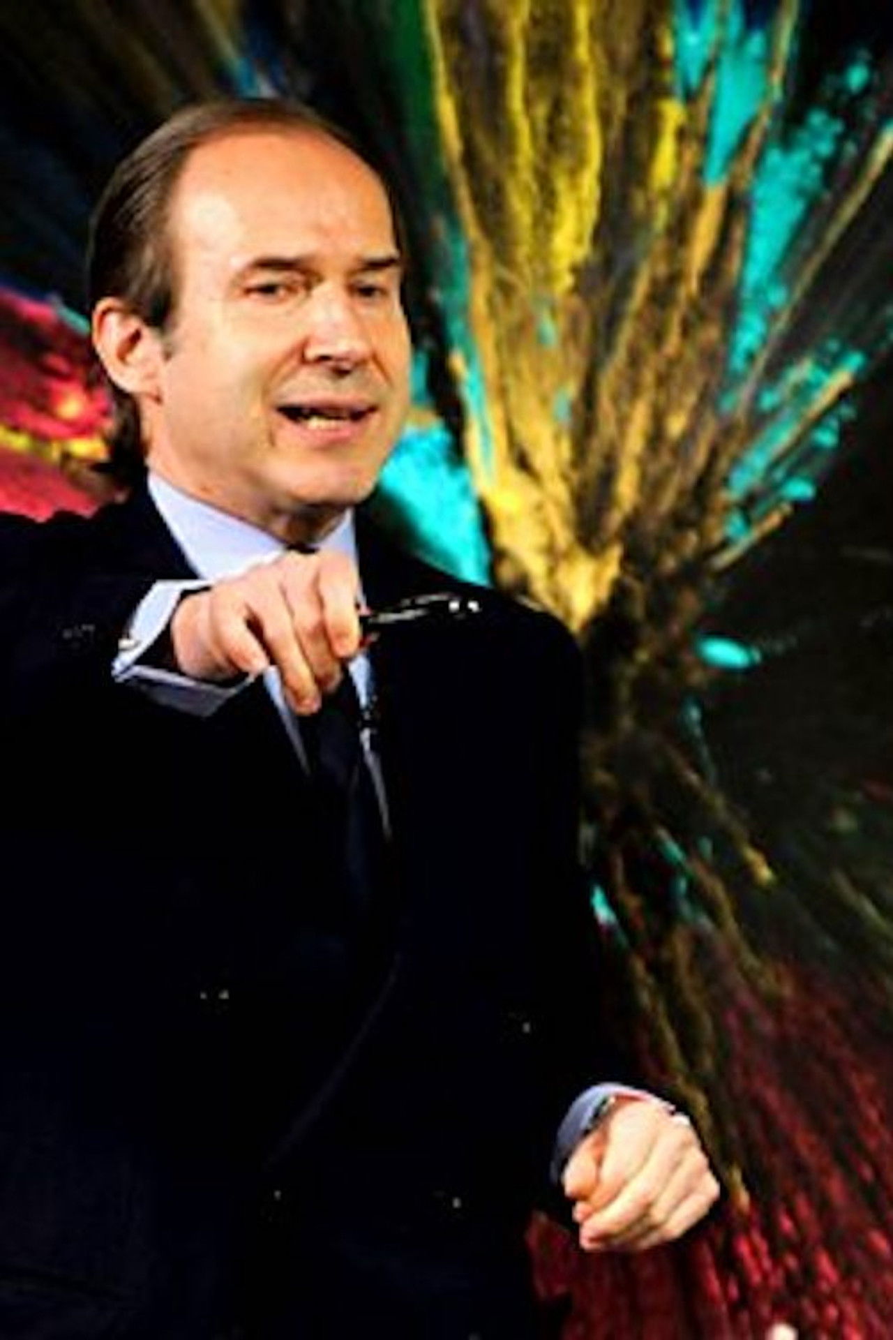 The Man with the Golden Gavel Backdrop