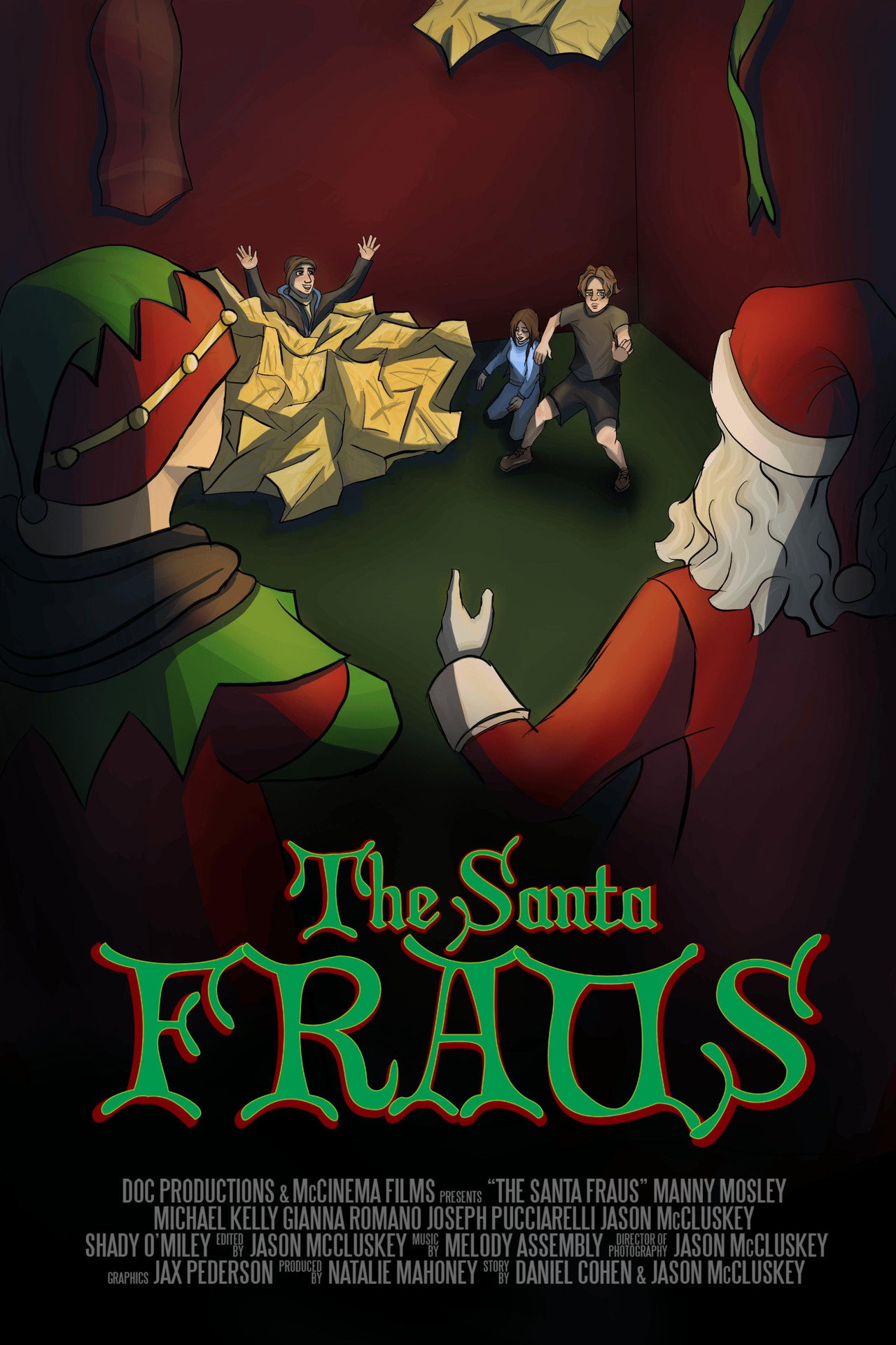 The Santa Fraus Backdrop