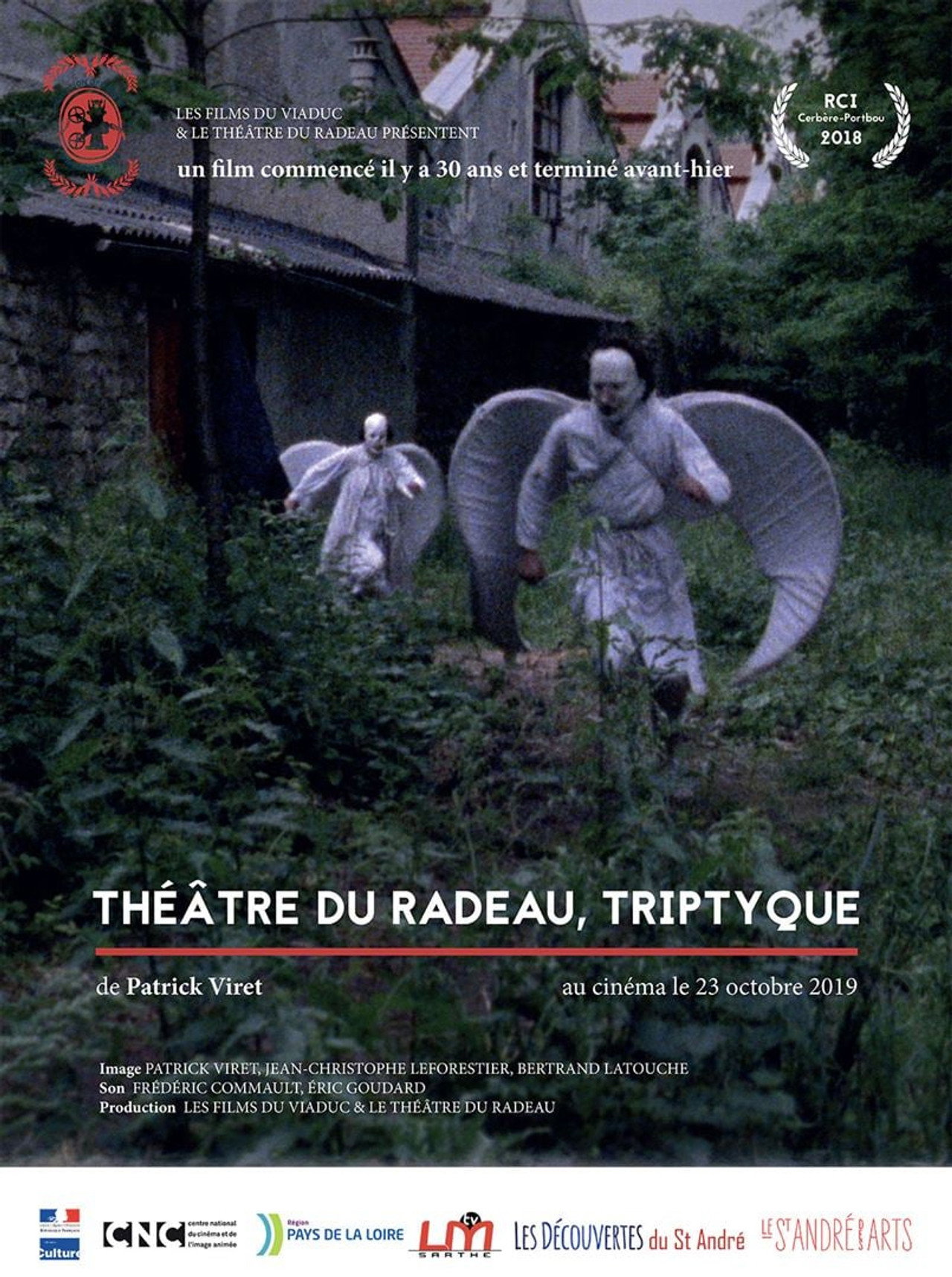 Théâtre du Radeau, Triptyque filmaffisch