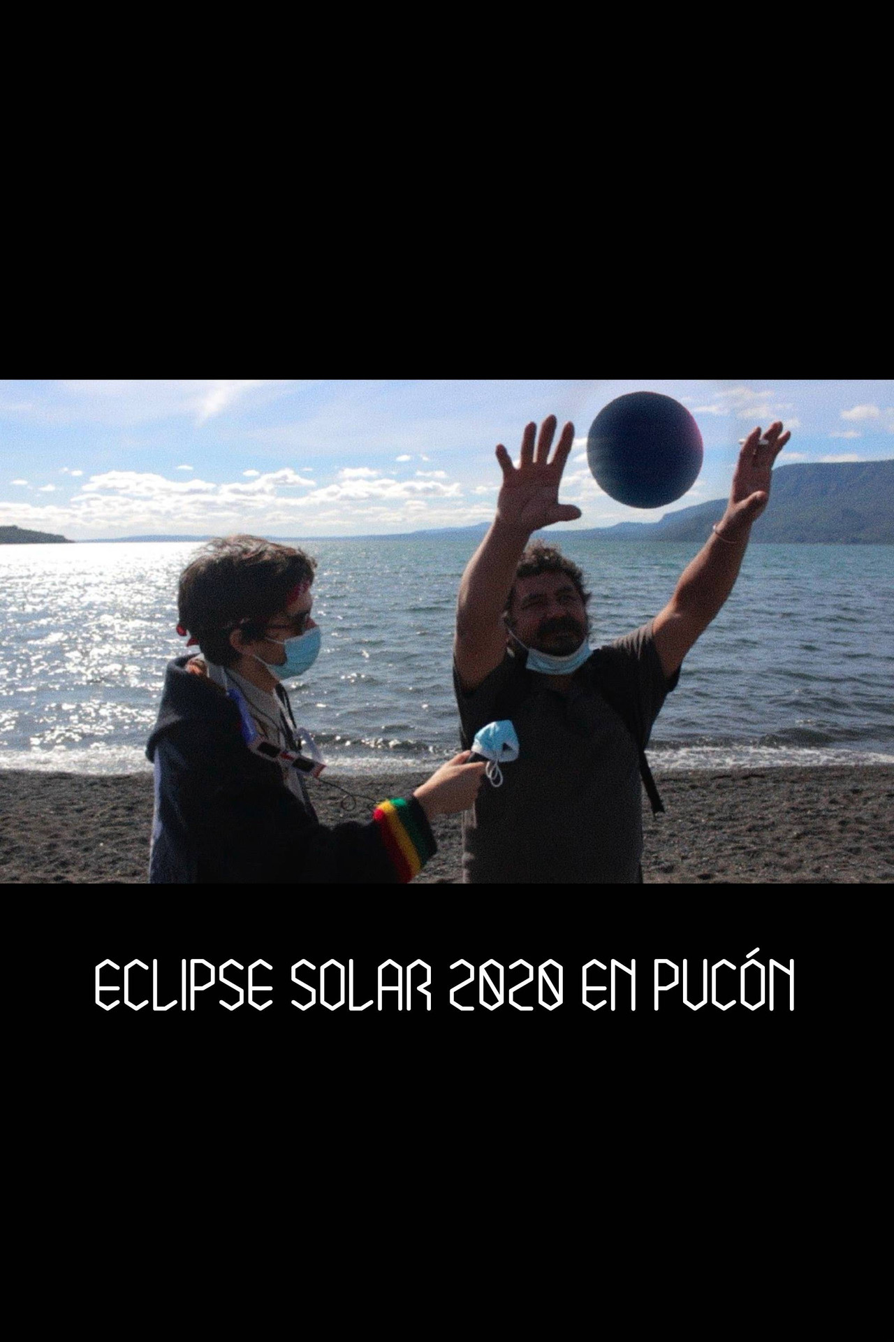Eclipse Solar 2020 En Pucón Backdrop