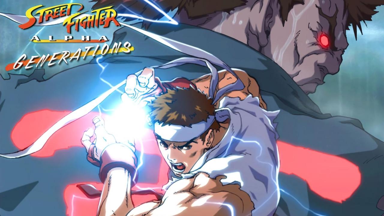 Scen från Street Fighter Alpha: Generations