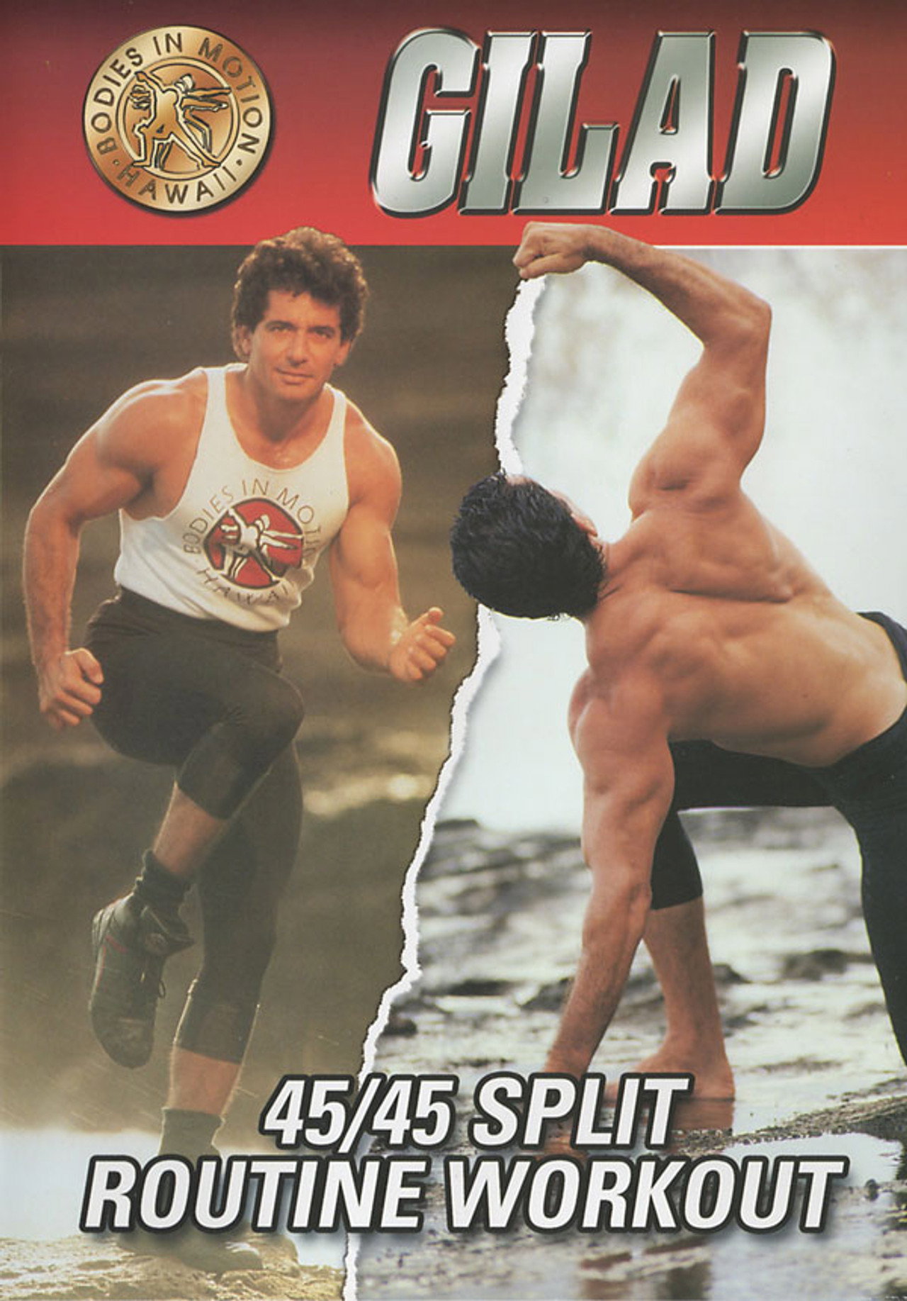 Gilad: 45/45 Split Routine Workout Backdrop