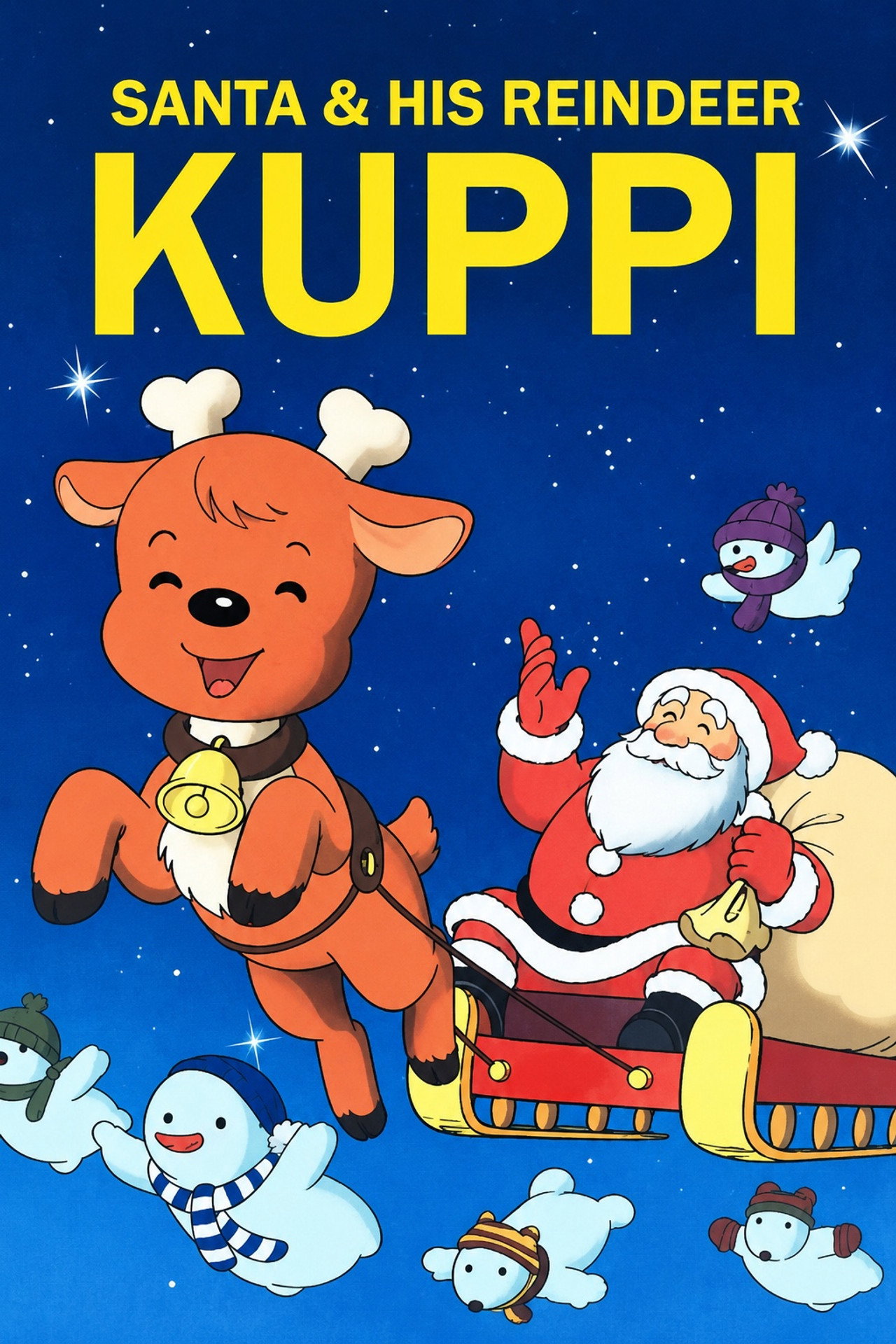 Santa & His Reindeer Kuppi