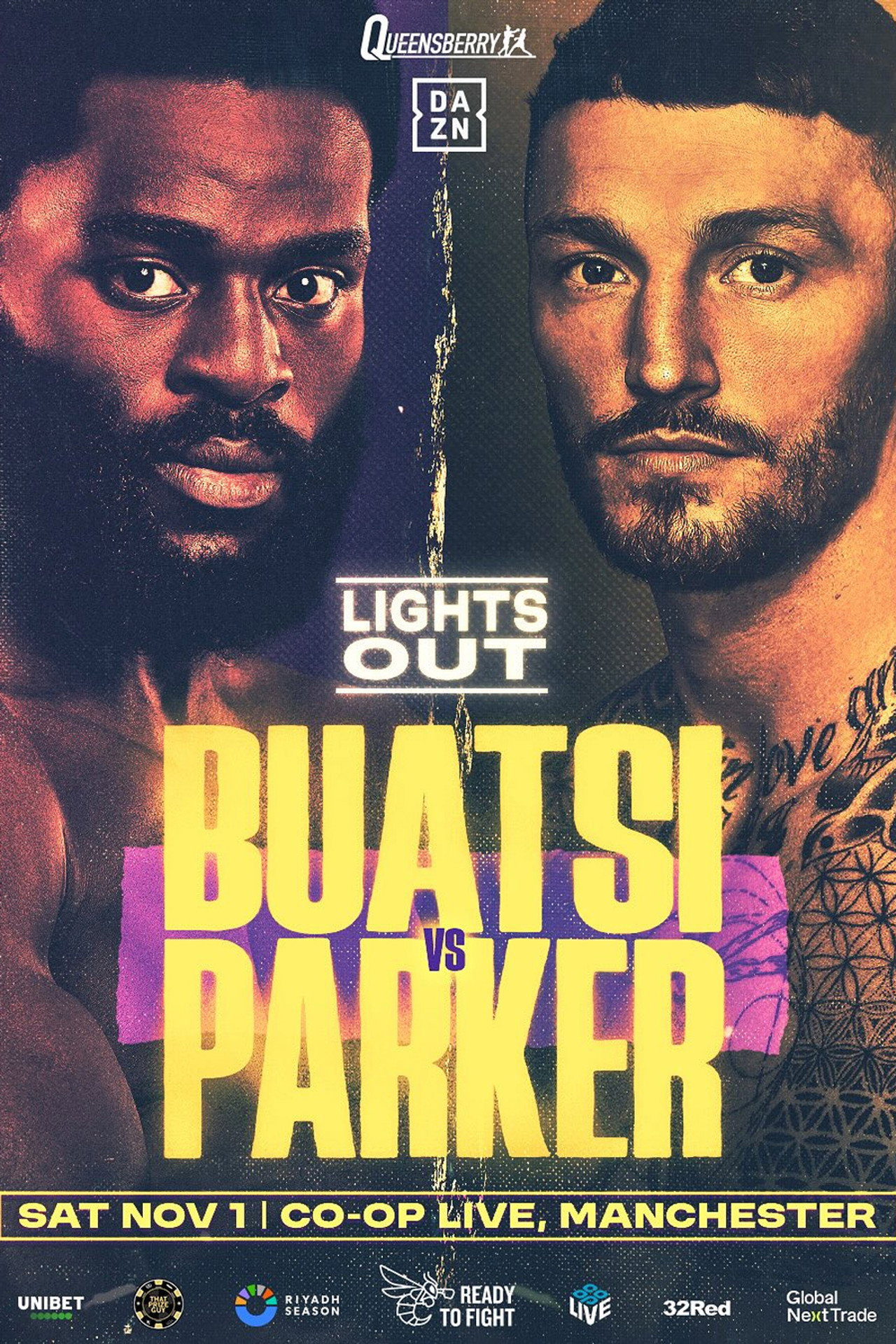 Joshua Buatsi vs. Zach Parker filmaffisch