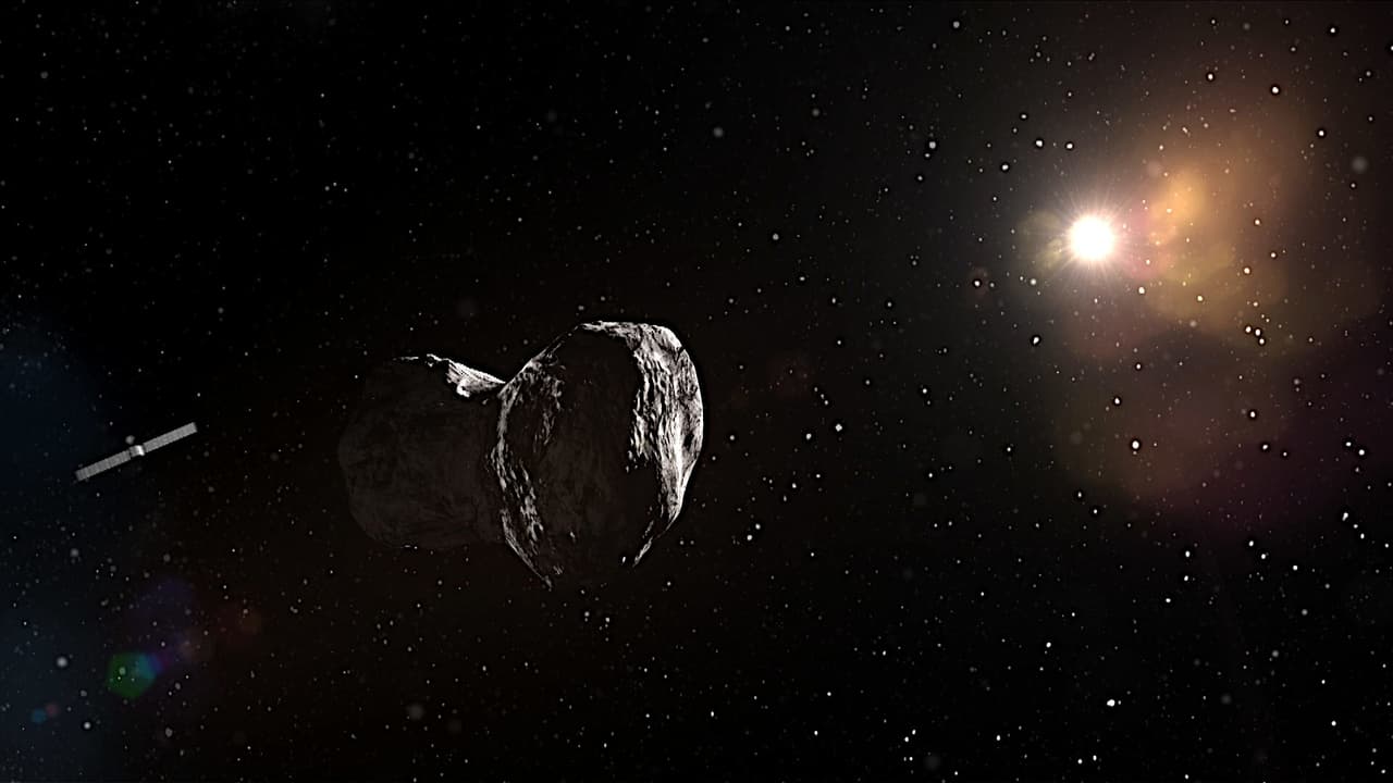 Mission Rosetta - Rendezvous mit einem Kometen background