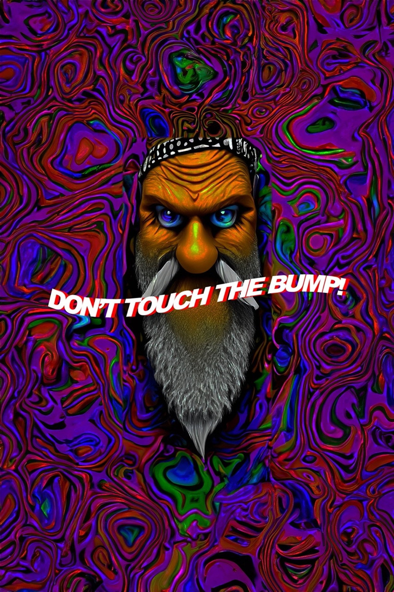 Don't Touch the Bump! Backdrop