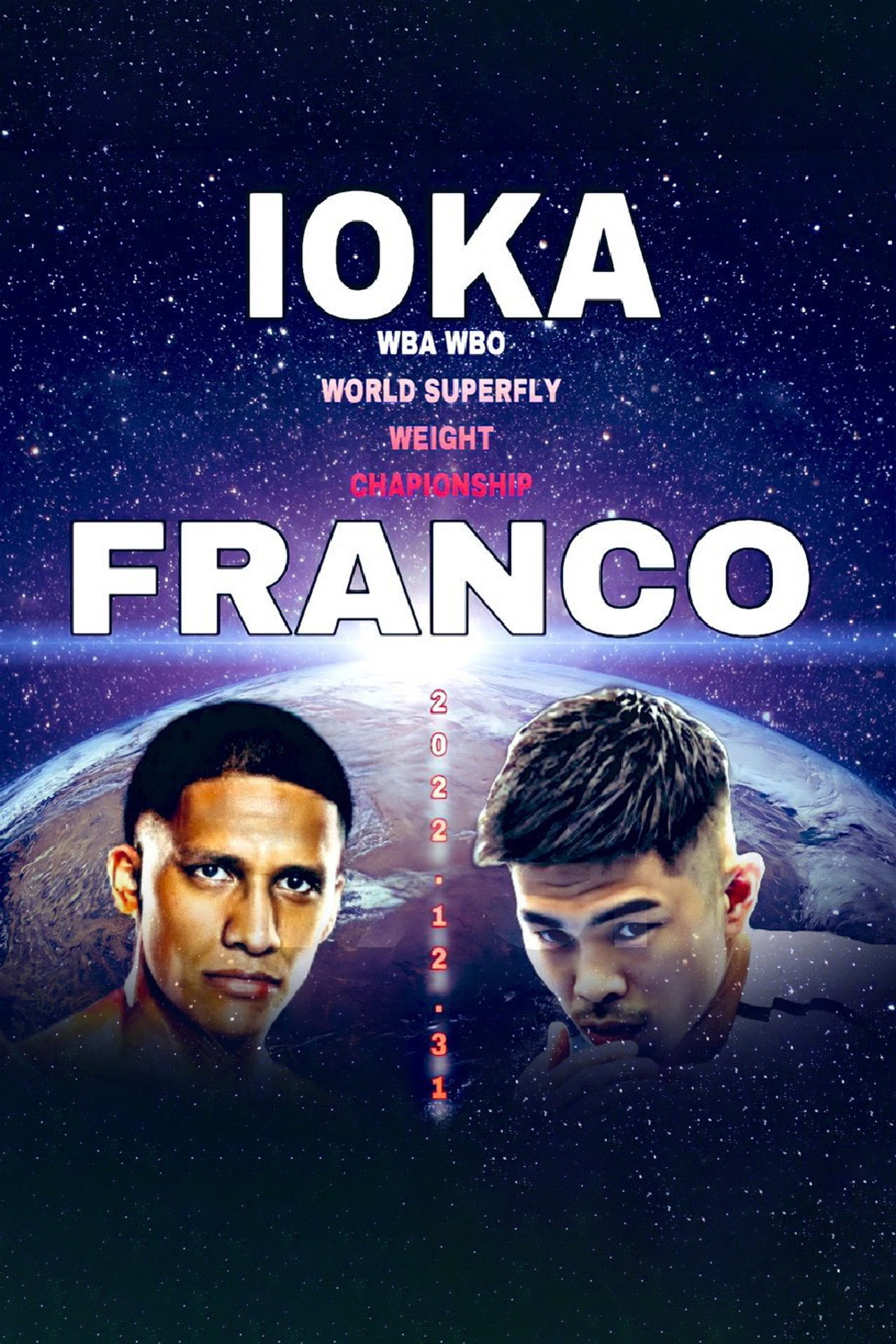 Kazuto Ioka vs. Joshua Franco filmaffisch