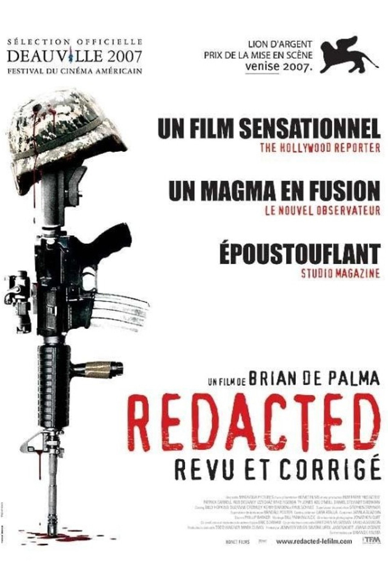 Redacted poster